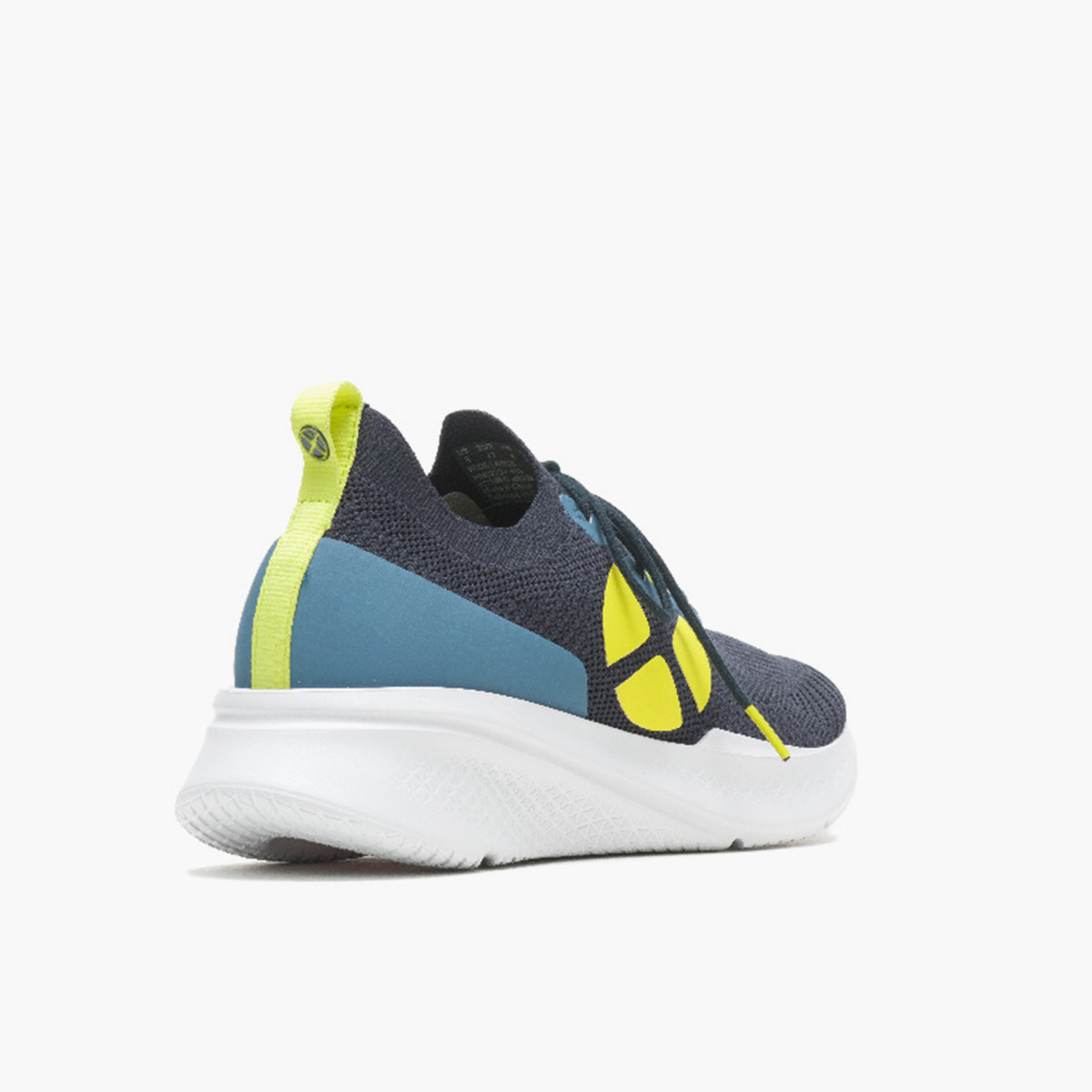 حذاء رياضي رجالي منخفض من هاش بابيز مع مزخرف سبارك ومزين بأزرق كحلي-men-shoes-sneakers-image-2