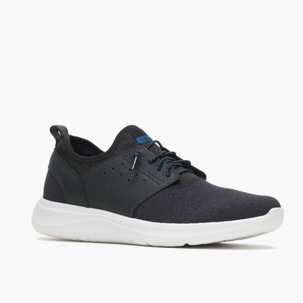 حذاء رياضي أسود سادة مرتفع بنجي للرجال من هاش بابيز-men-shoes-sneakers-image-3