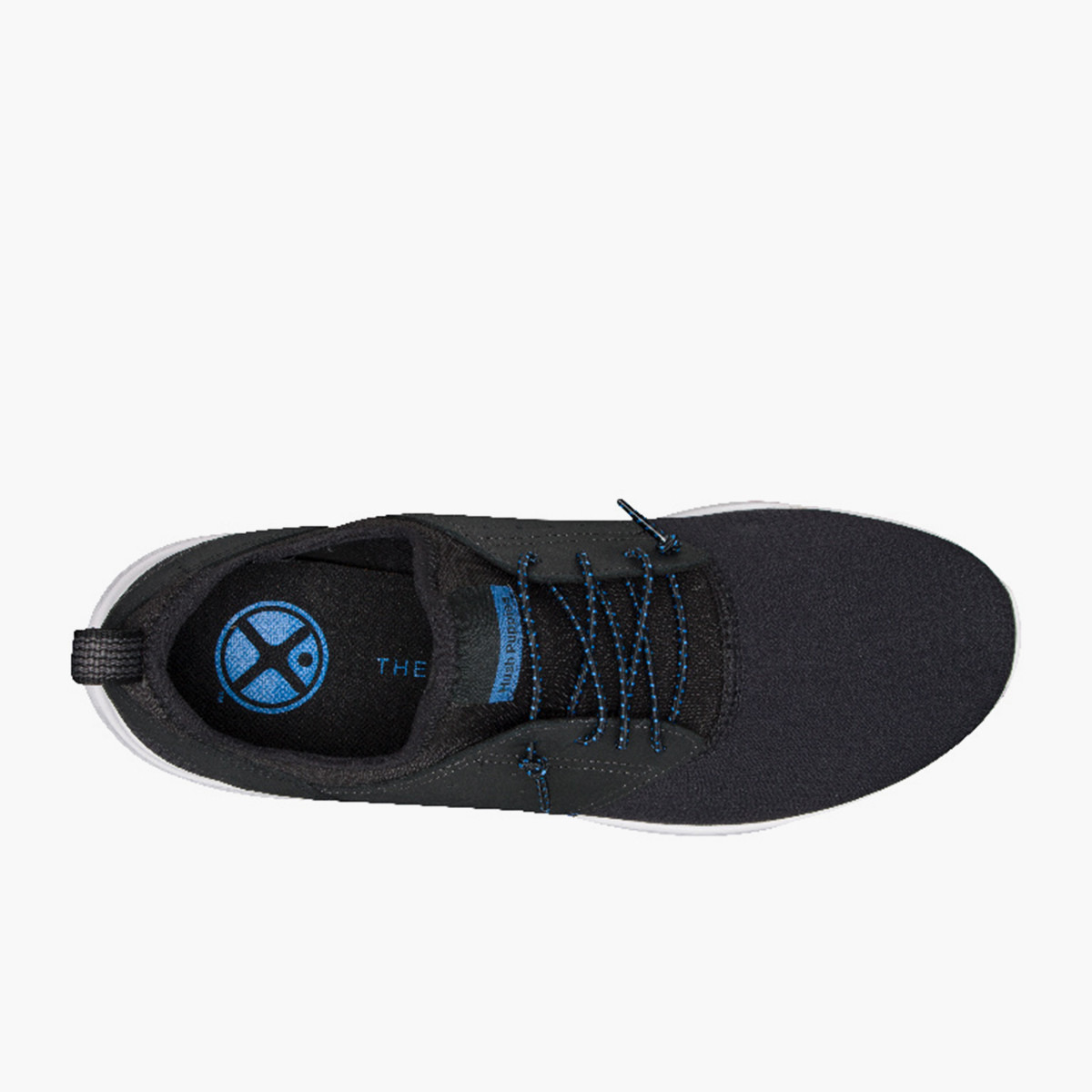 حذاء رياضي أسود سادة مرتفع بنجي للرجال من هاش بابيز-men-shoes-sneakers-image-4