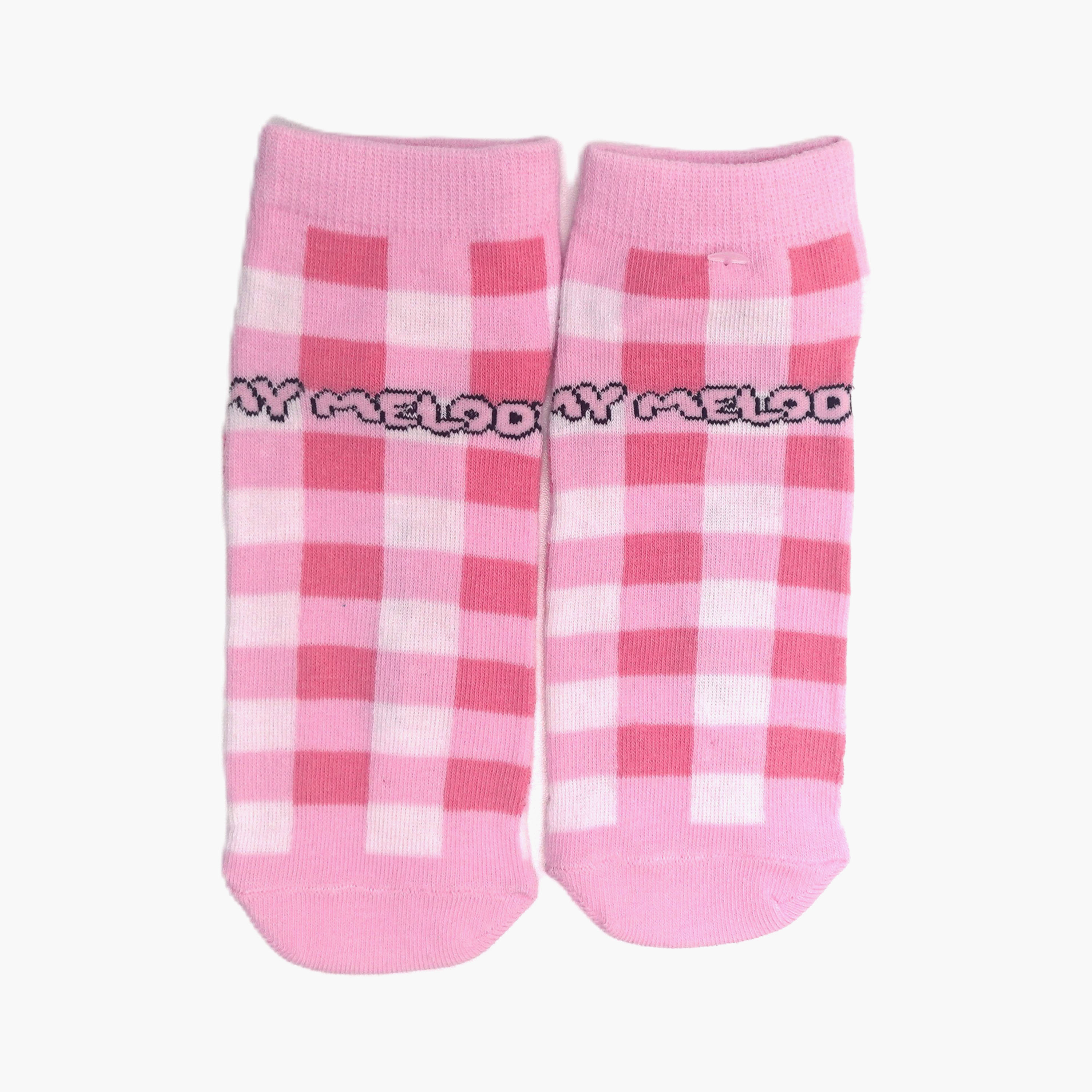 My Melody 3-Pair Cotton Blend Printed Ankle Socks-girls-accessories-socks-image-3