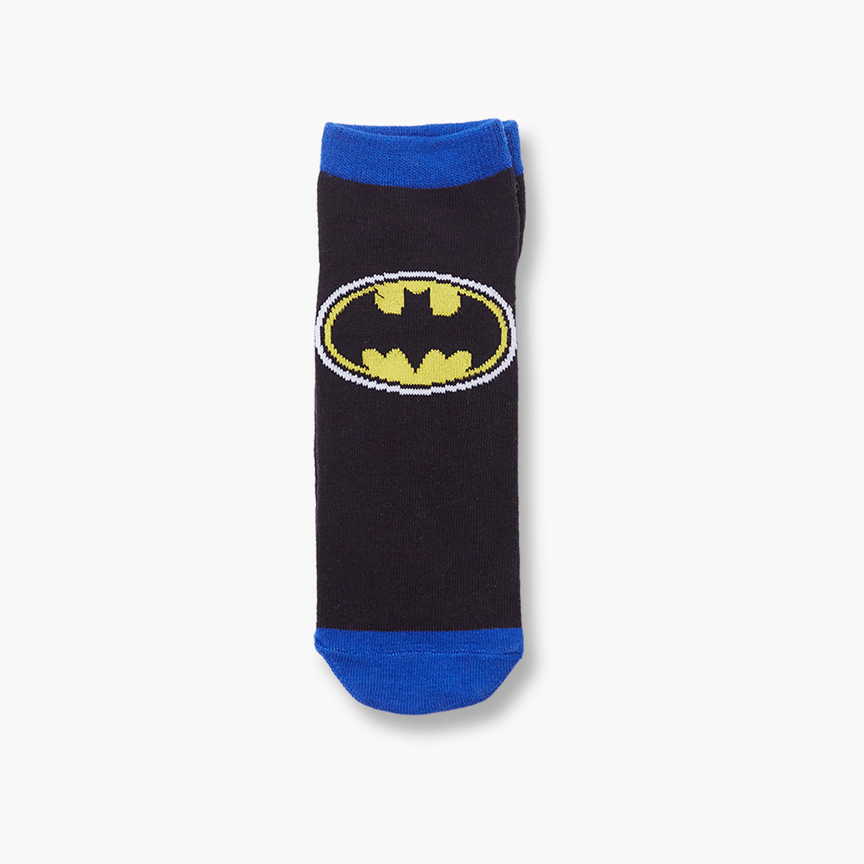 جوارب كاحل قطنية مطبوعة 3 أزواج من باتمان-boys-accessories-socks-image-2