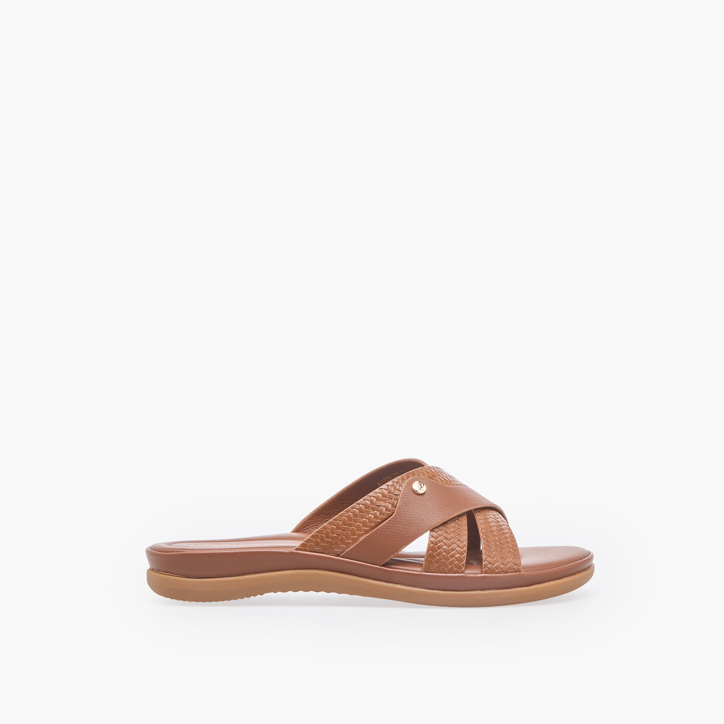 Flora Bella Women Textured Cross Strap Sandals-women-shoes-flats-sandals-image-3