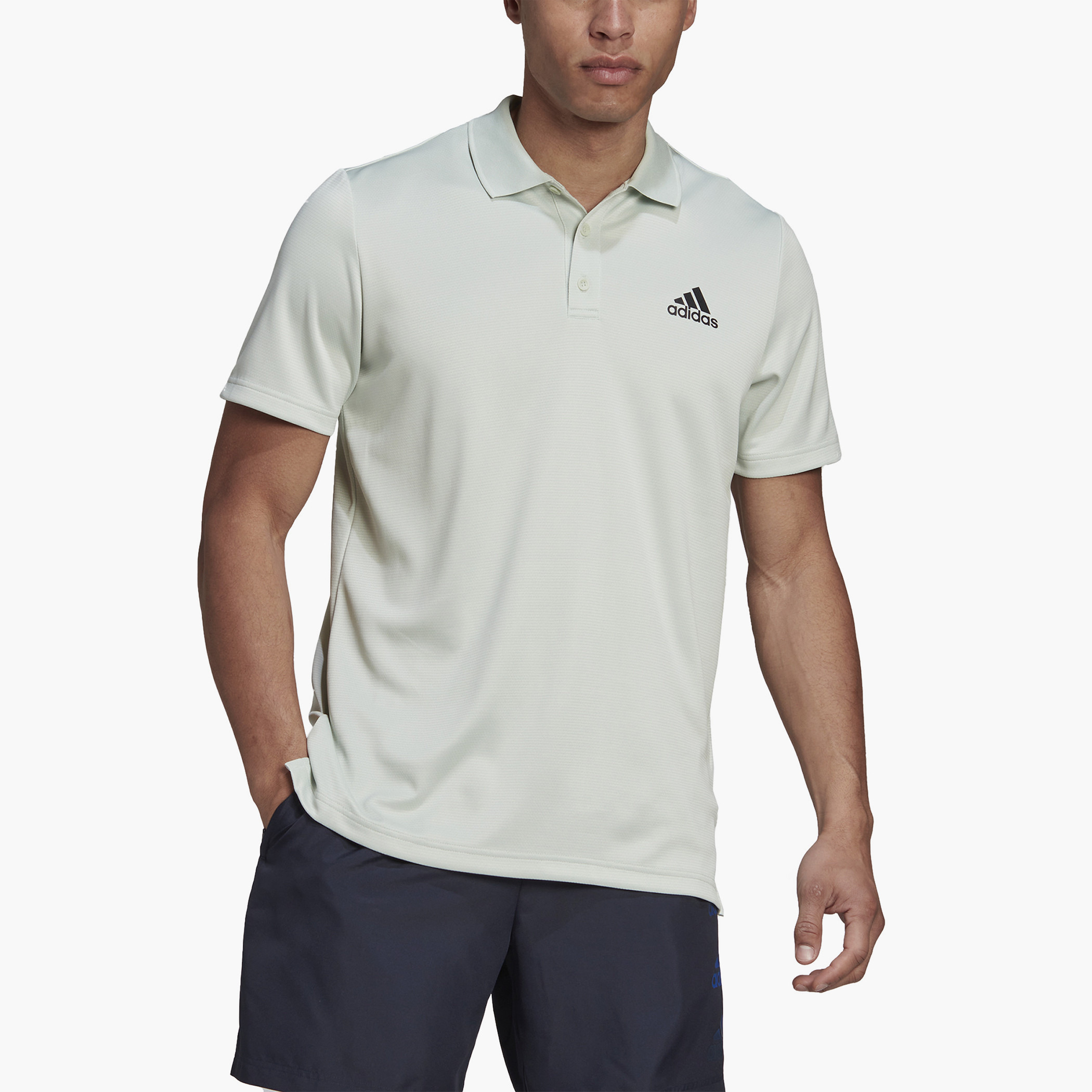 Adidas M D2M Polo Men Logo Polo T-Shirt-men-clothing-sportswearandactivewear-tshirtsandpolos-image-3