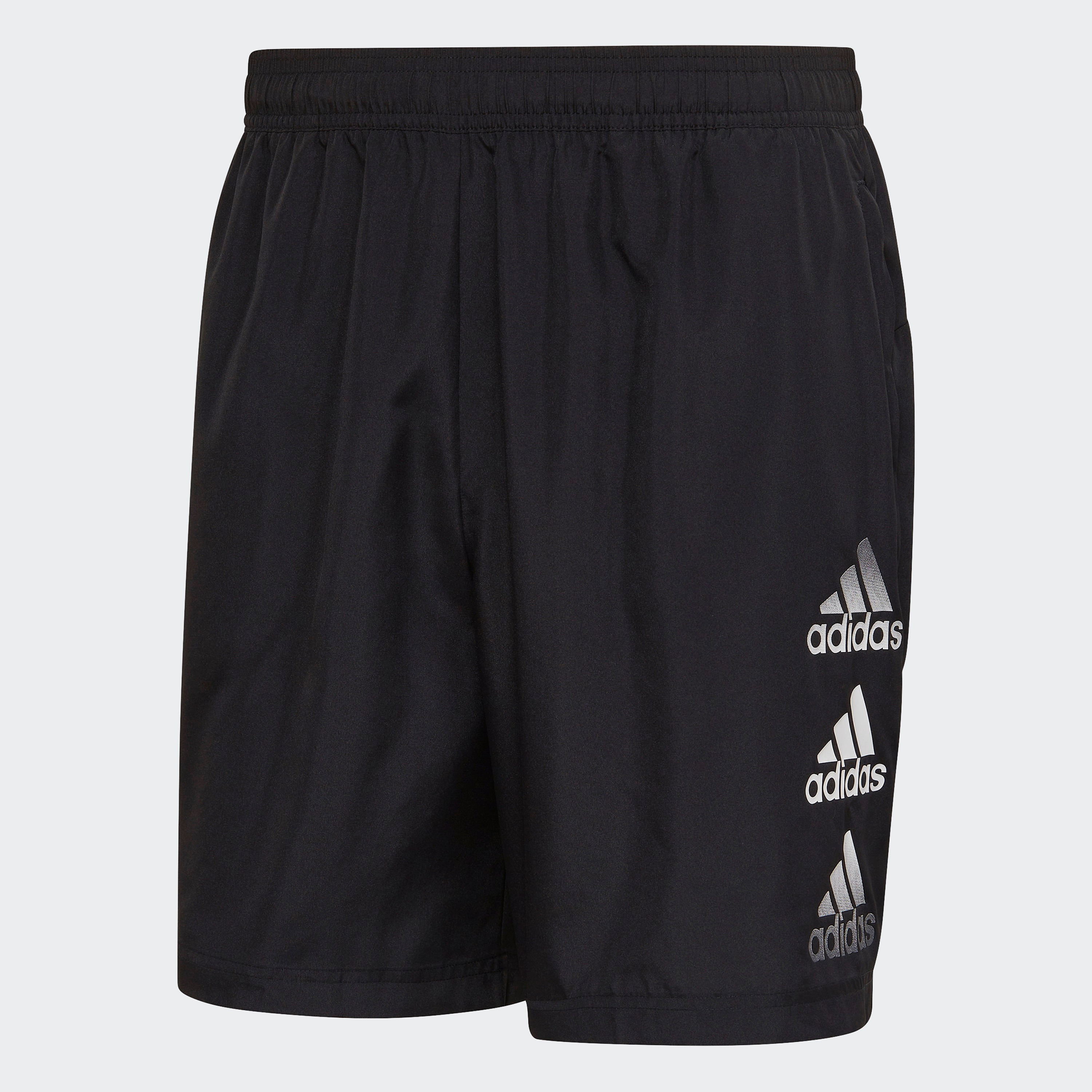 شورتس رجالي بشعار من اديداس دي2ام لوجو شورت-men-clothing-bottoms-shorts-image-2