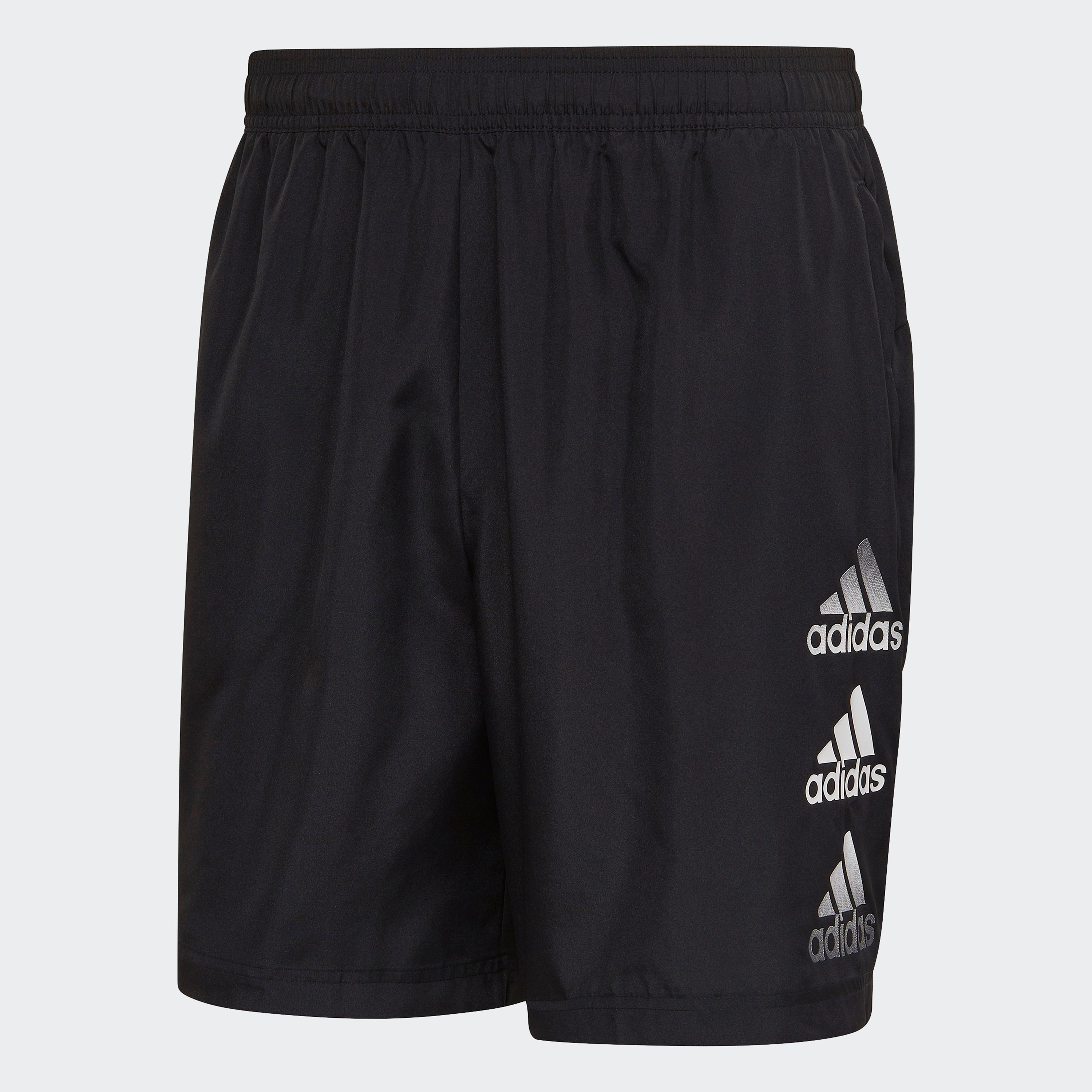 شورتس رجالي بشعار من اديداس دي2ام لوجو شورت-men-clothing-bottoms-shorts-image-1