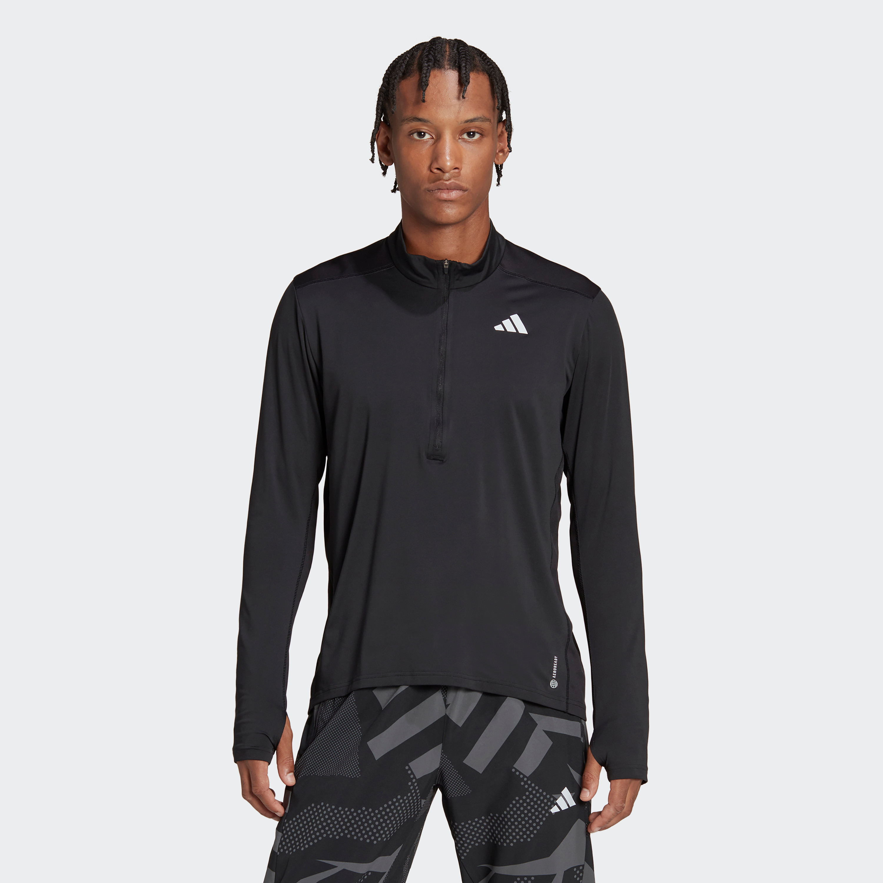  تي شيرت بلوجو اون ذا رن للرجال من اديداس  1/2 -men-clothing-sportswearandactivewear-tshirtsandpolos-image-1