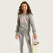adidas Logo Print Sweatshirt with Long Sleeves and Round Neck-Tops-thumbnail-0