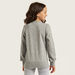 adidas Logo Print Sweatshirt with Long Sleeves and Round Neck-Tops-thumbnail-3