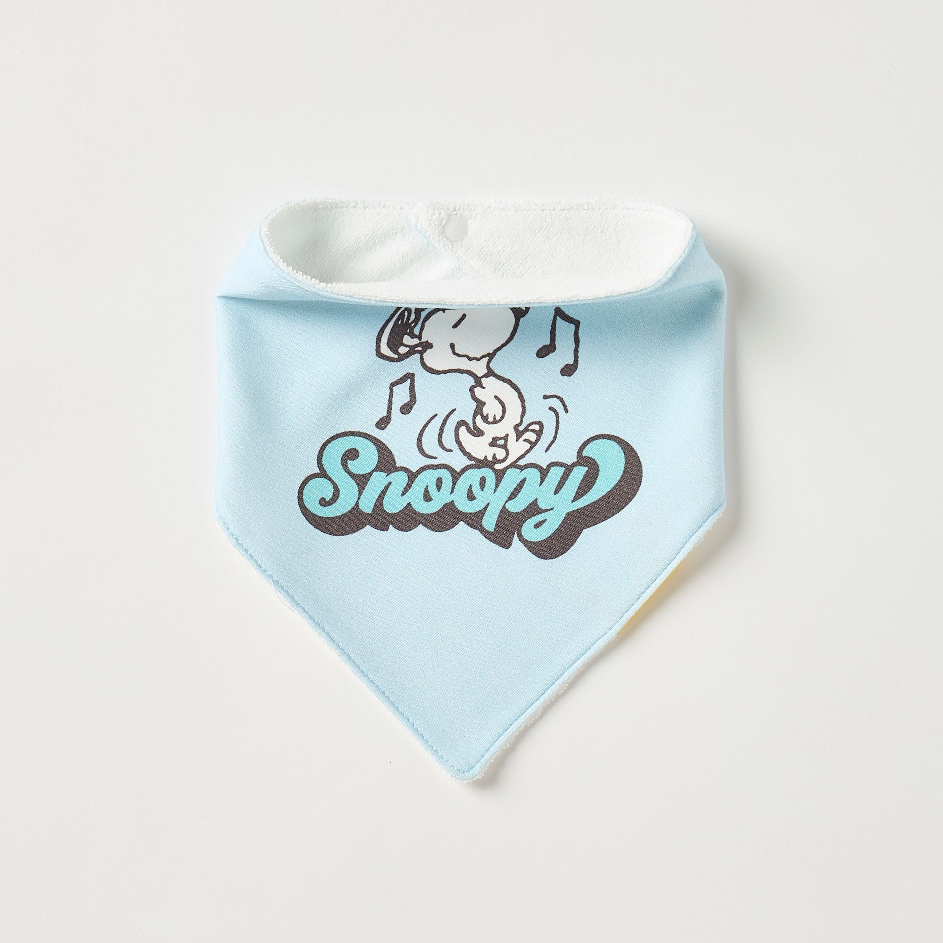 Peanuts Snoopy Dog Print Dribble Bib - Set of 3-baby-feeding-bibs-image-2