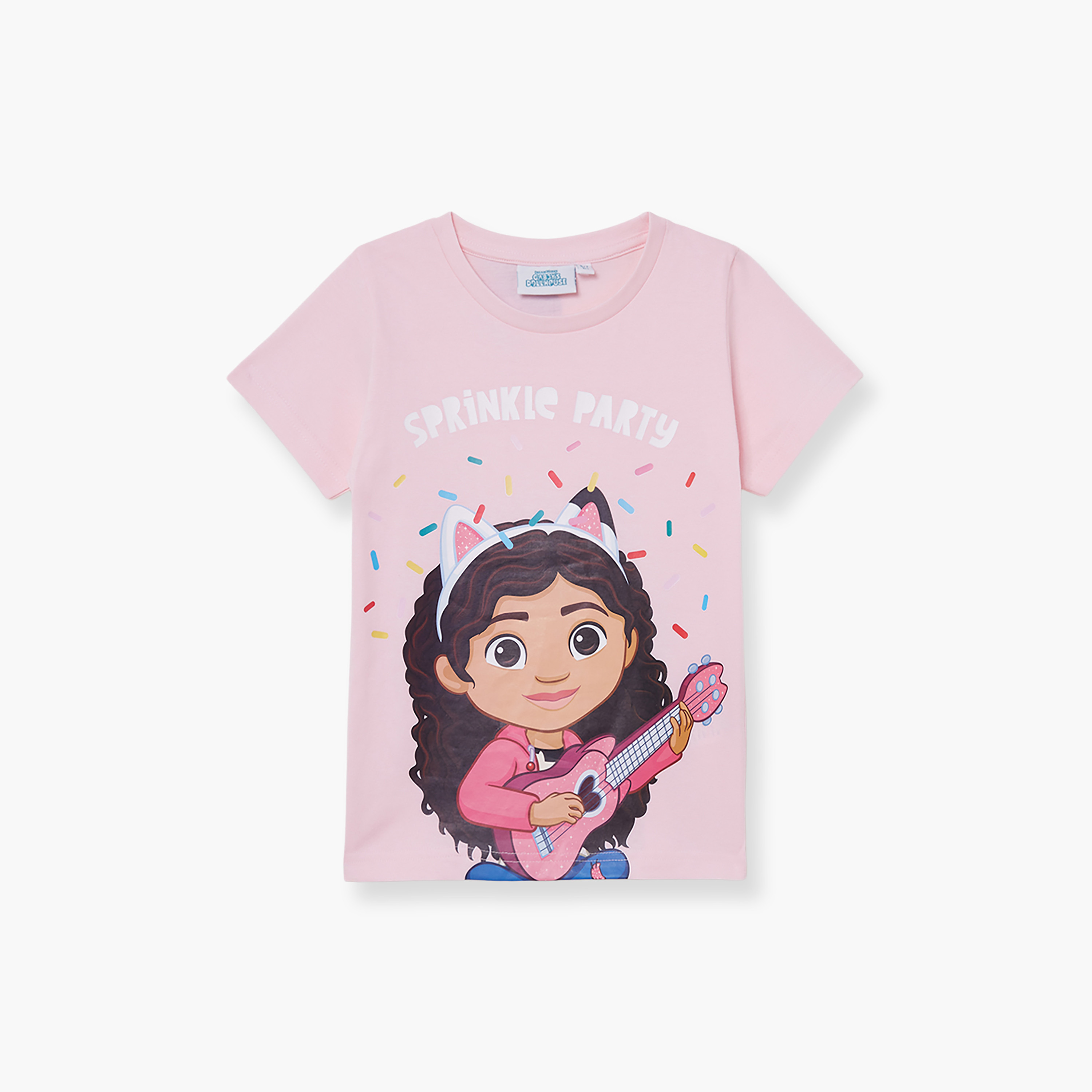 Gabby's Dollhouse Graphic Short Sleeves T-Shirt-girls-clothing-tshirts-image-1