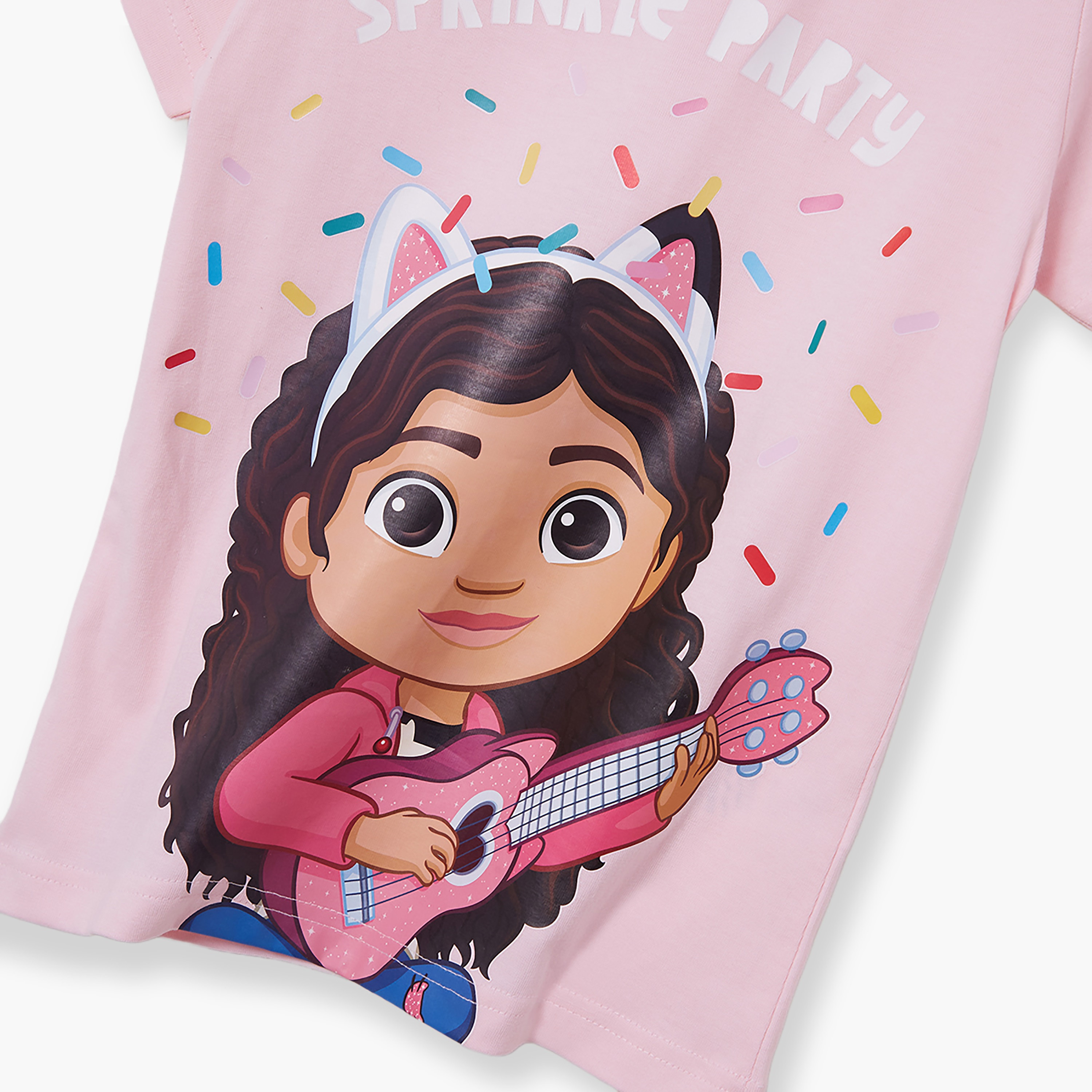 Gabby's Dollhouse Graphic Short Sleeves T-Shirt-girls-clothing-tshirts-image-6