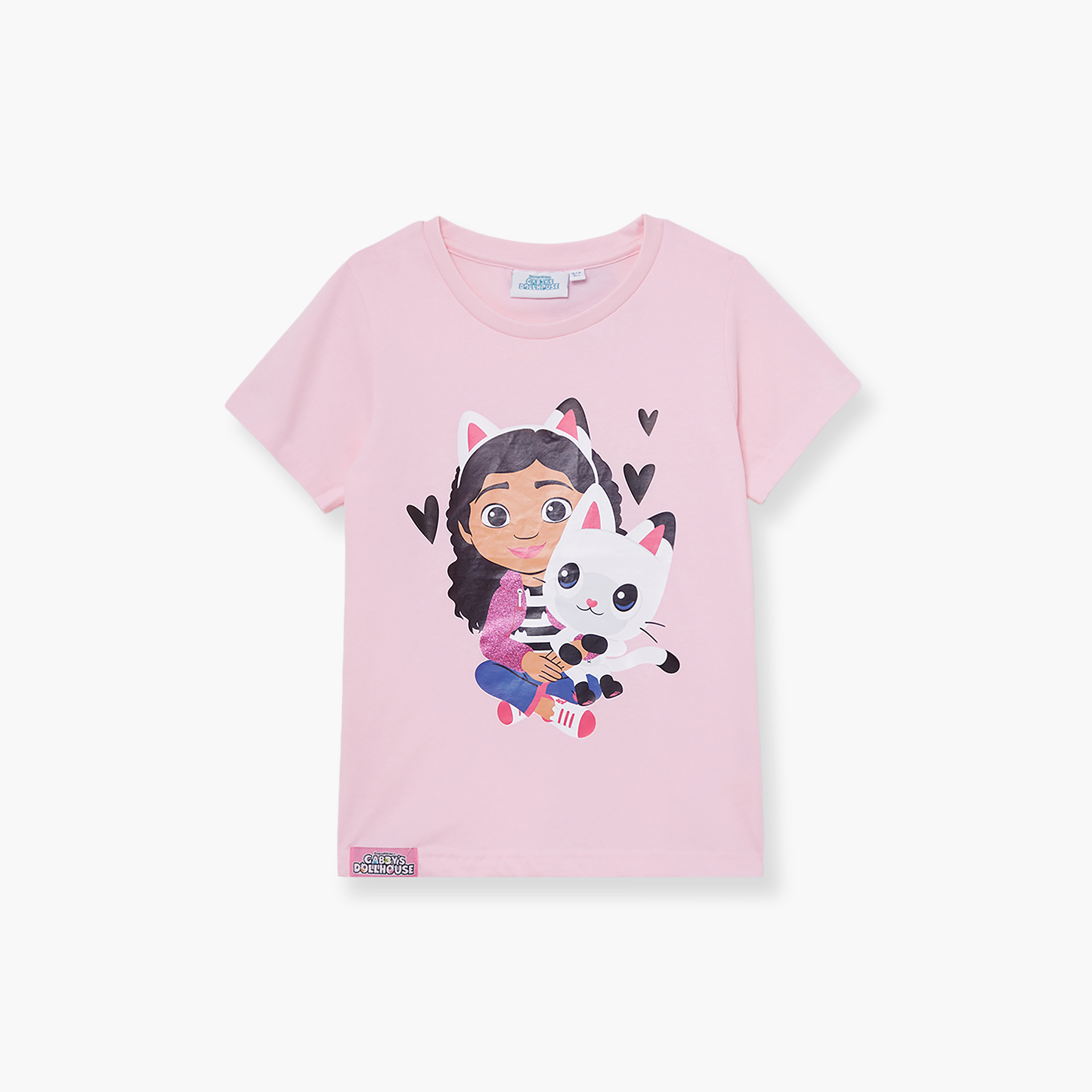 Gabby's Dollhouse Graphic Short Sleeves T-Shirt-girls-clothing-tshirts-image-1