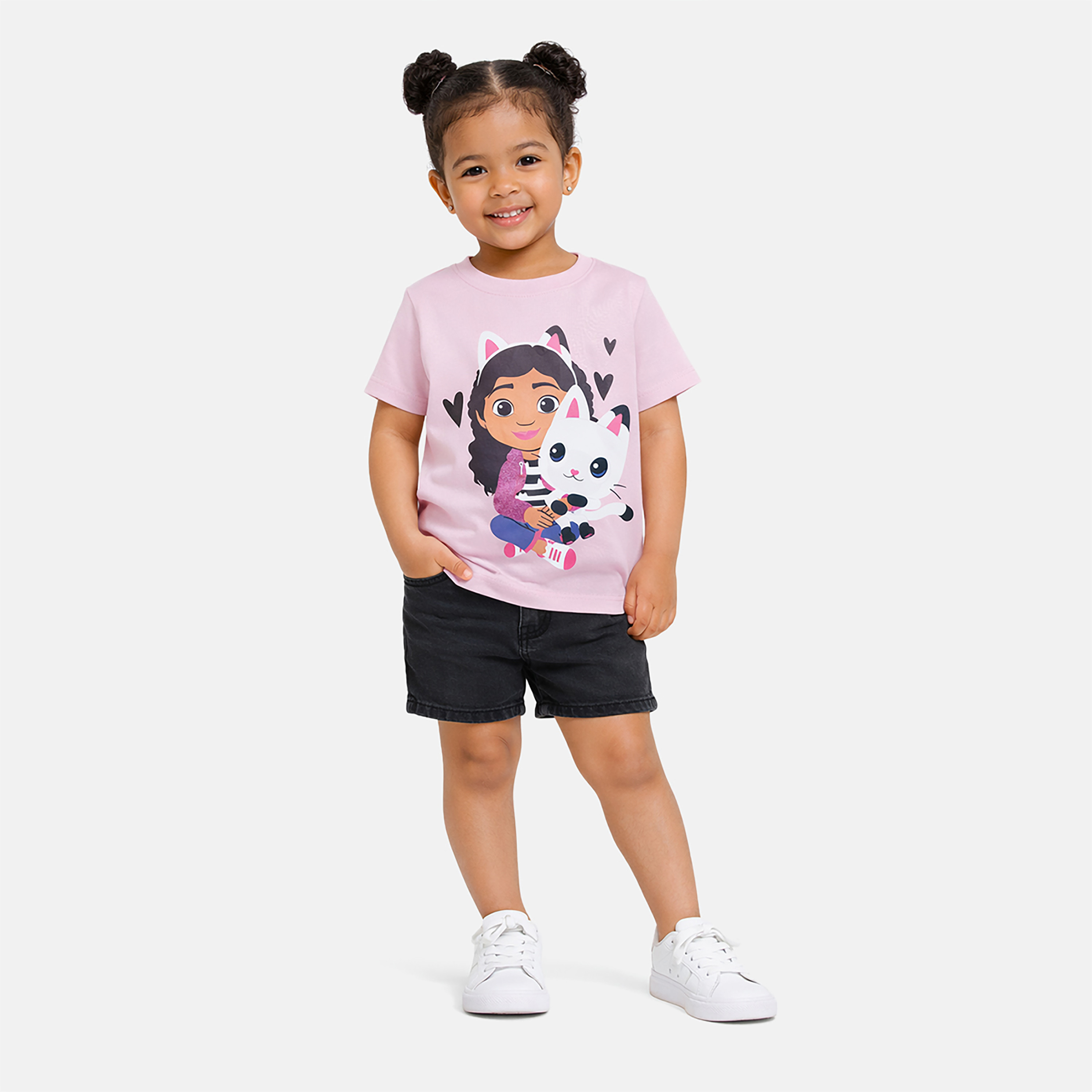 Gabby's Dollhouse Graphic Short Sleeves T-Shirt-girls-clothing-tshirts-image-3