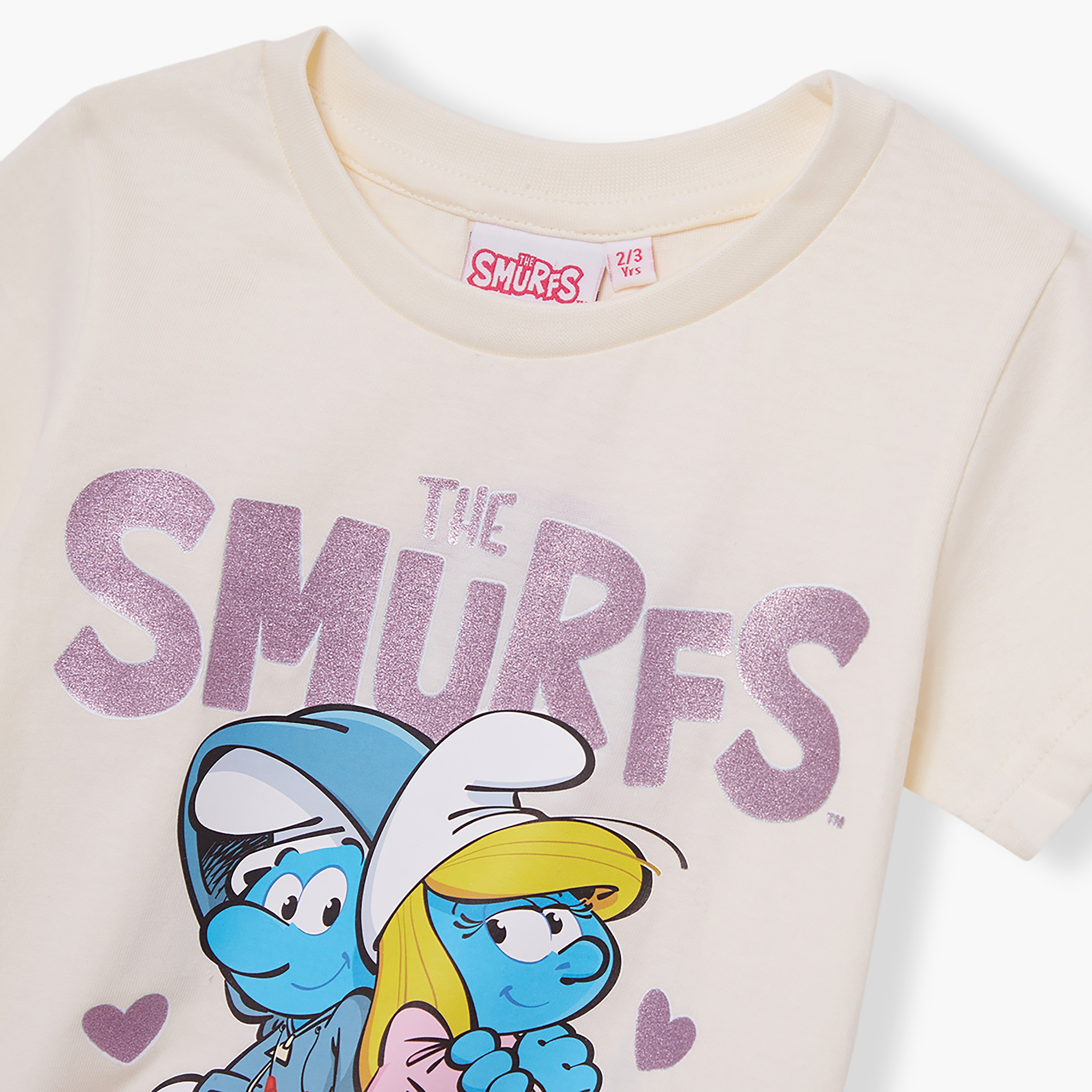 Smurf Themed Short Sleeves Round Neck T-Shirt-boys-clothing-tshirtsandpolos-image-5