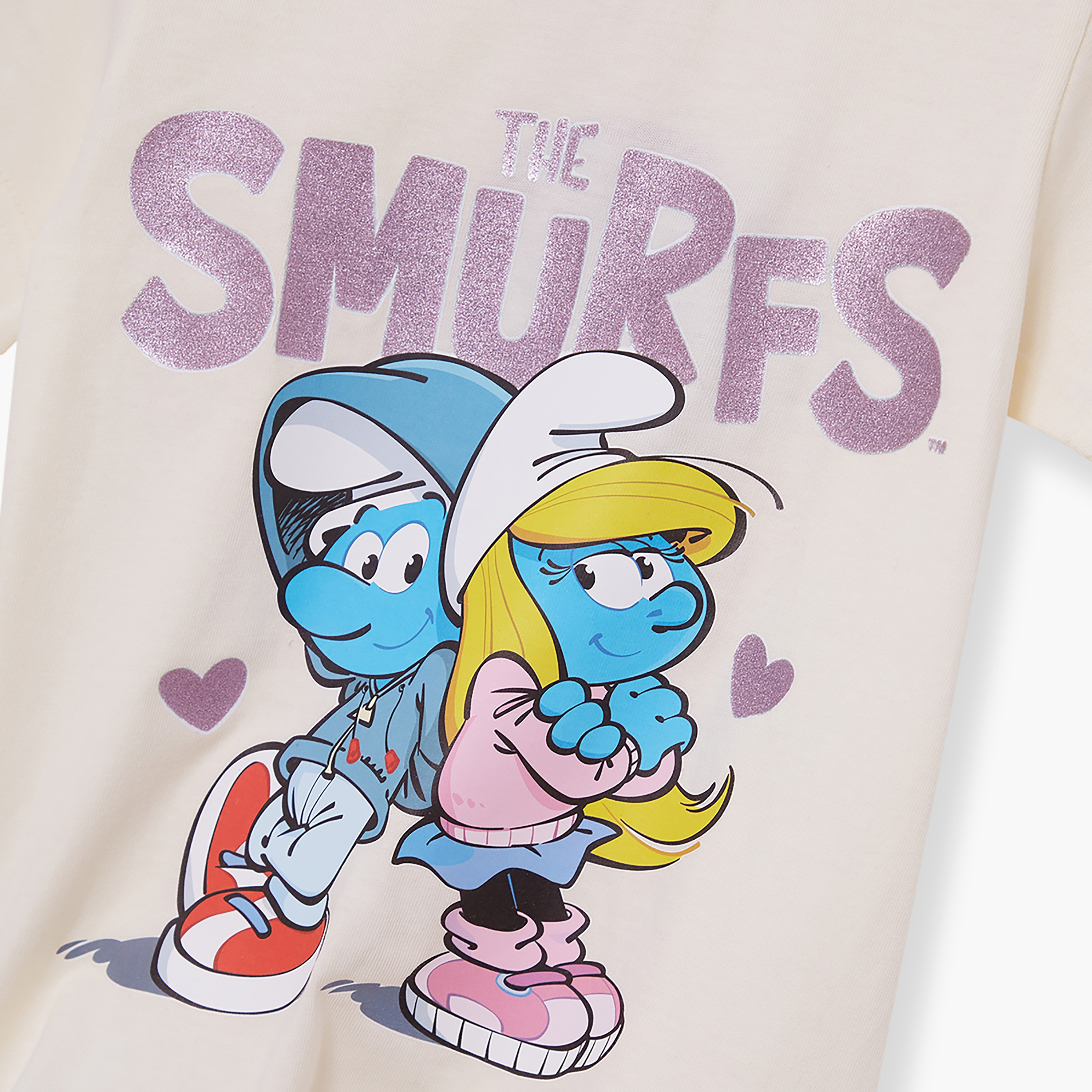 Smurf Themed Short Sleeves Round Neck T-Shirt-boys-clothing-tshirtsandpolos-image-6