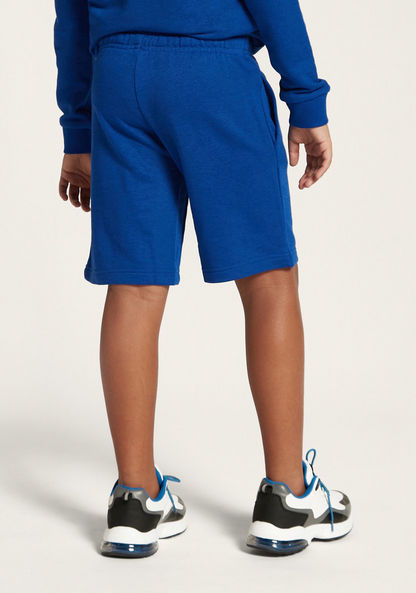 adidas Logo Detail Shorts with Elasticised Waistband-Shorts-image-3