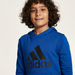 adidas Logo Print Sweatshirt with Hood and Long Sleeves-Sweatshirts-thumbnail-2