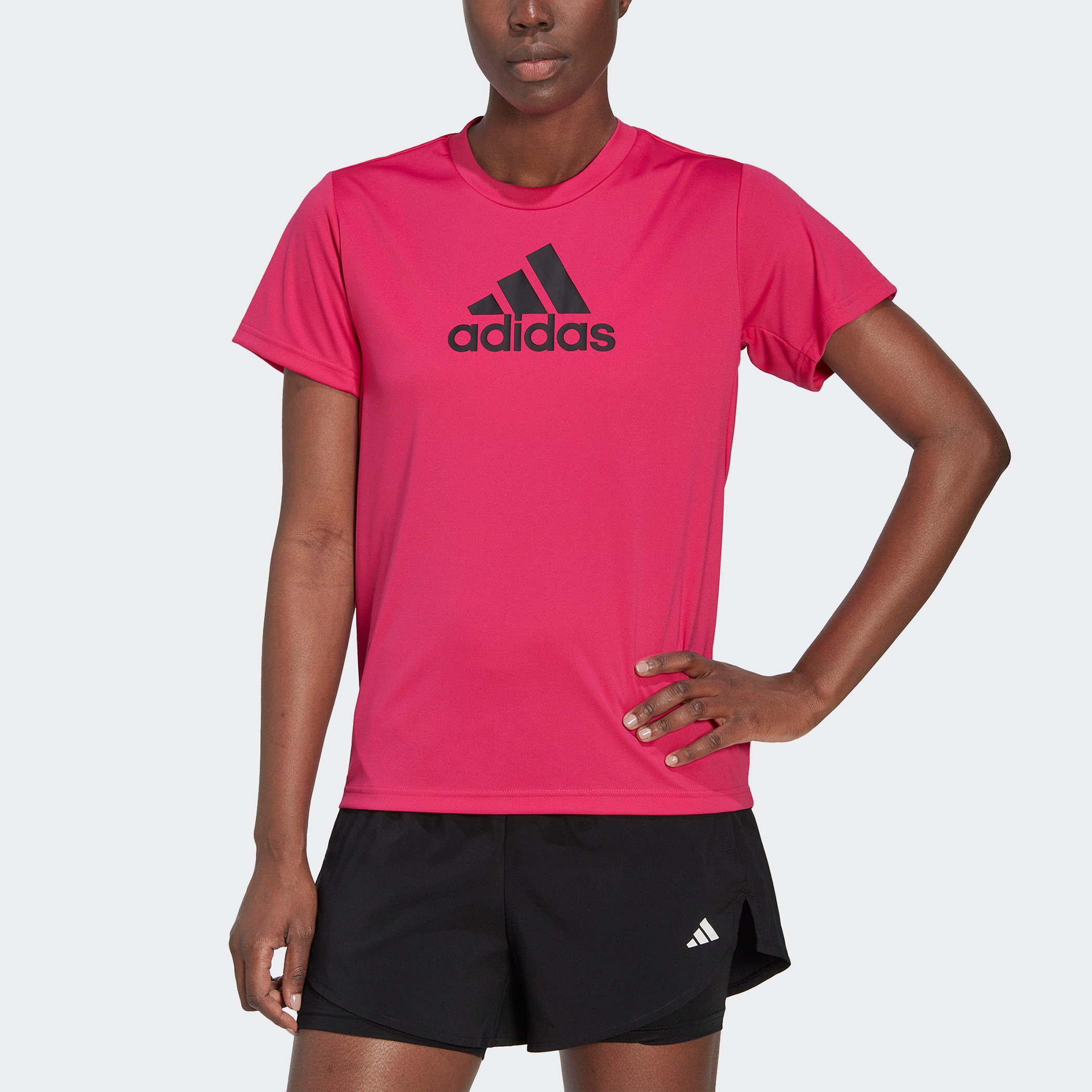 تي شيرت نسائي بشعار من أديداس دبليو بي ال تي-sports-women-clothing-tshirtsandvests-image-3