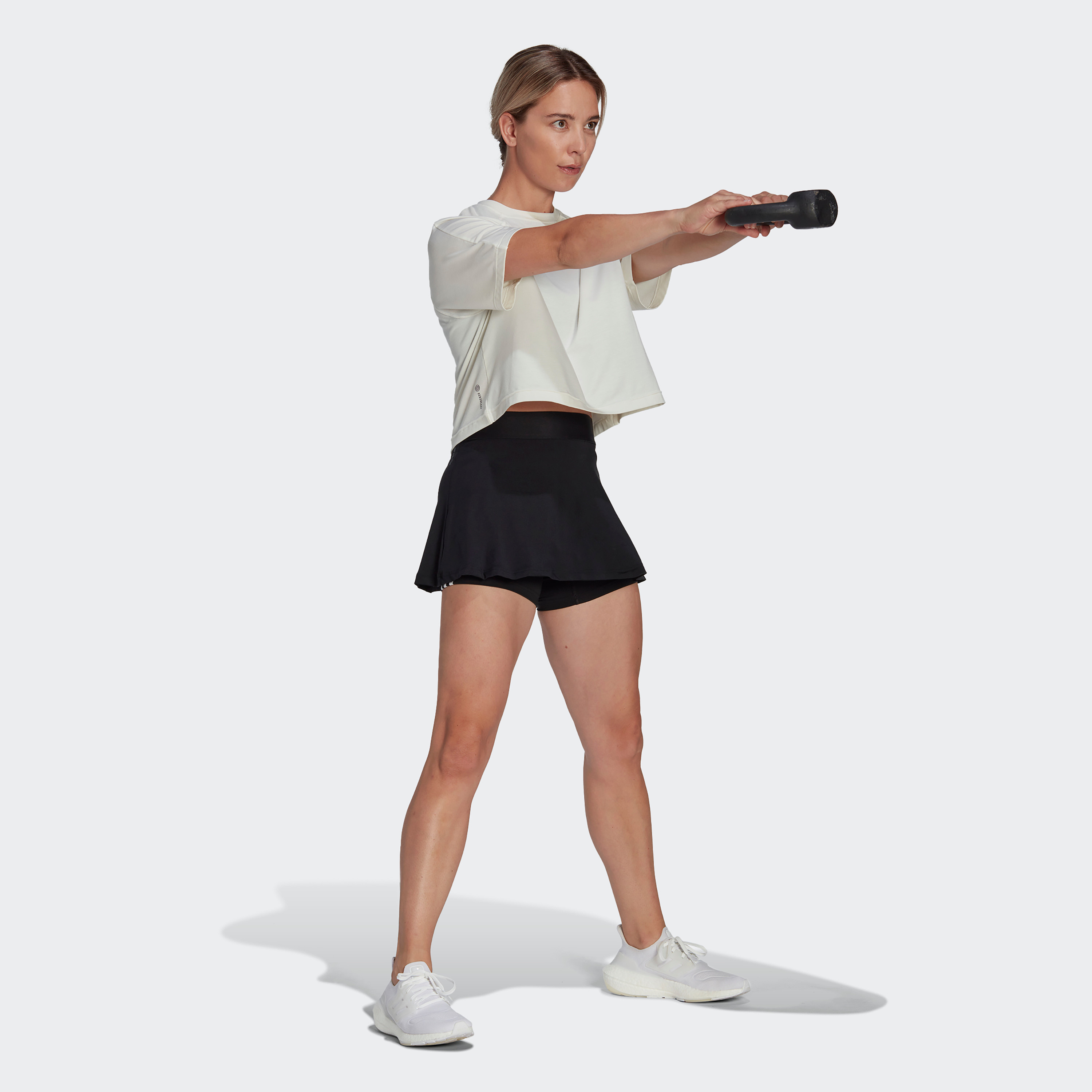 Adidas Training Essential Women Logo Skirts-sports-women-clothing-athleticskirtsandshorts-image-2