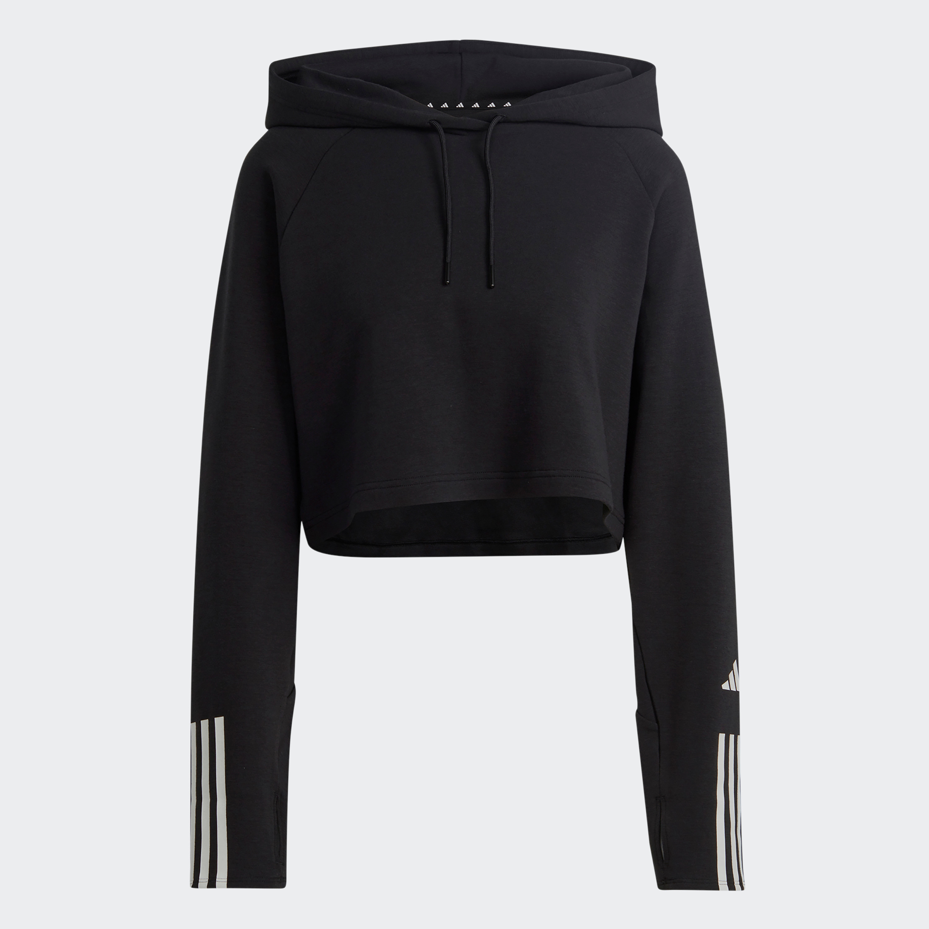 Adidas Training Essential Cot HD Women 3 Stripe Hoodie-women-clothing-sportswearandactivewear-hoodiesandsweatshirts-image-6