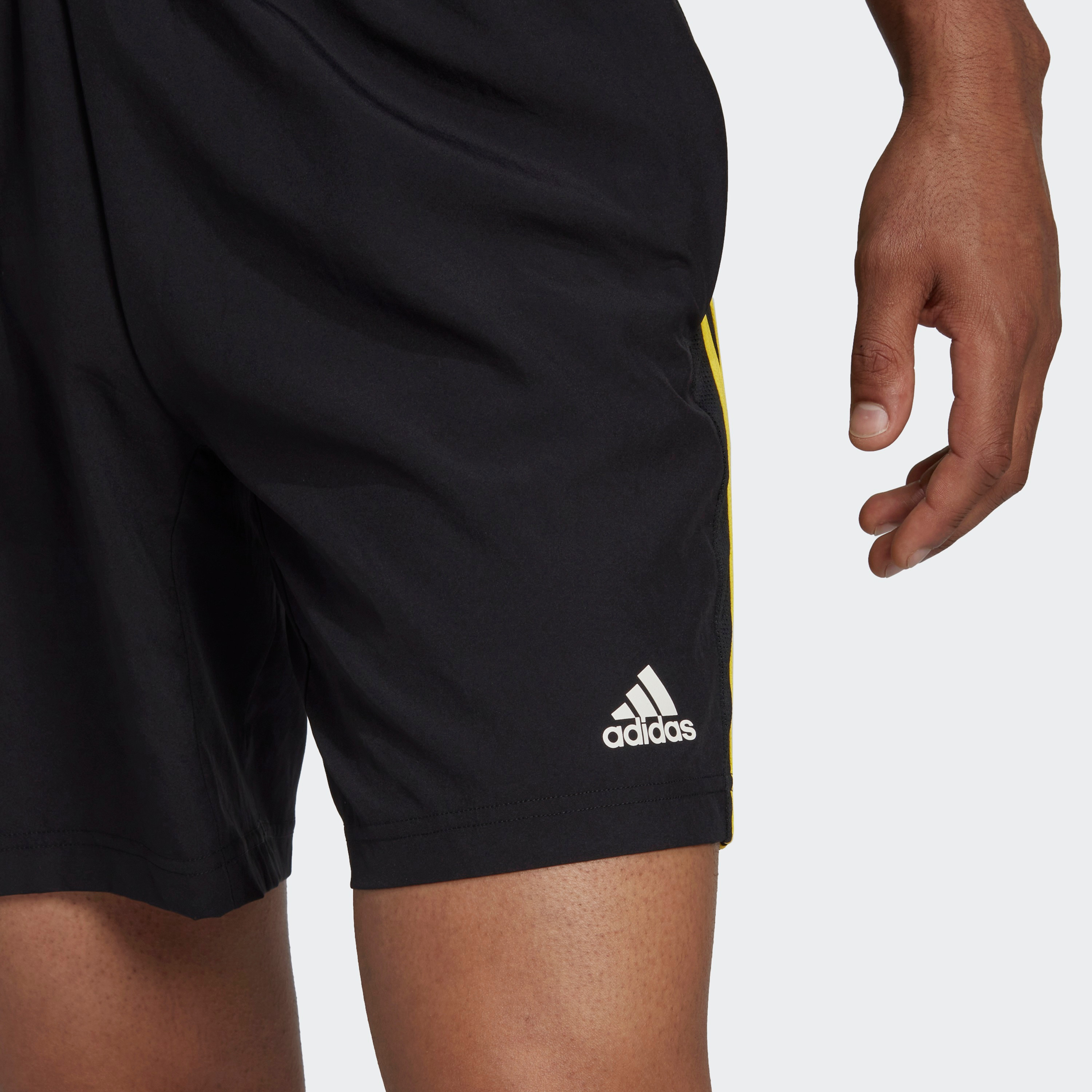 Adidas Hiitsho Men 3 Stripes Shorts-men-clothing-bottoms-shorts-image-3
