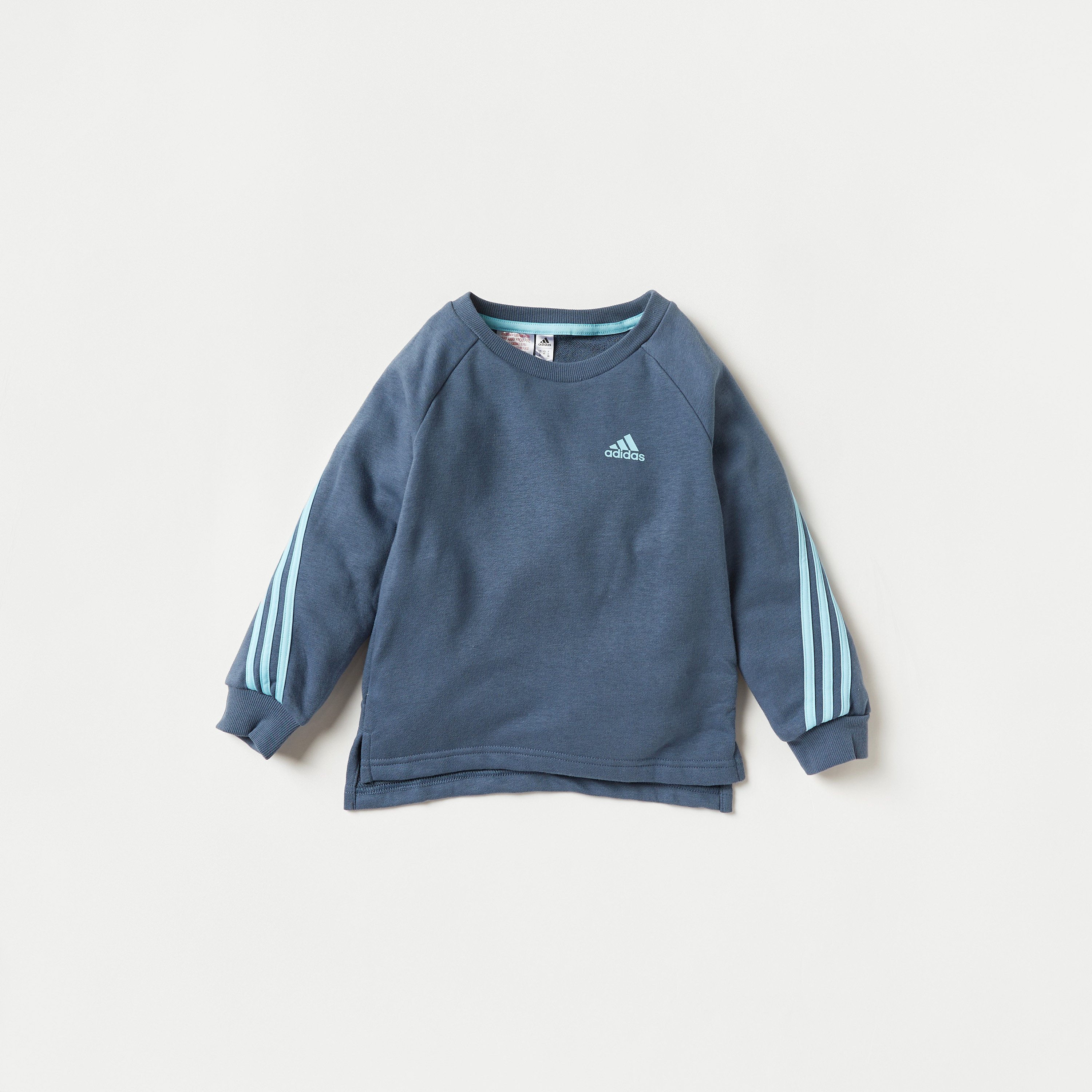 Buy adidas Solid Pullover and Jog Pants Set Online Babyshop KSA