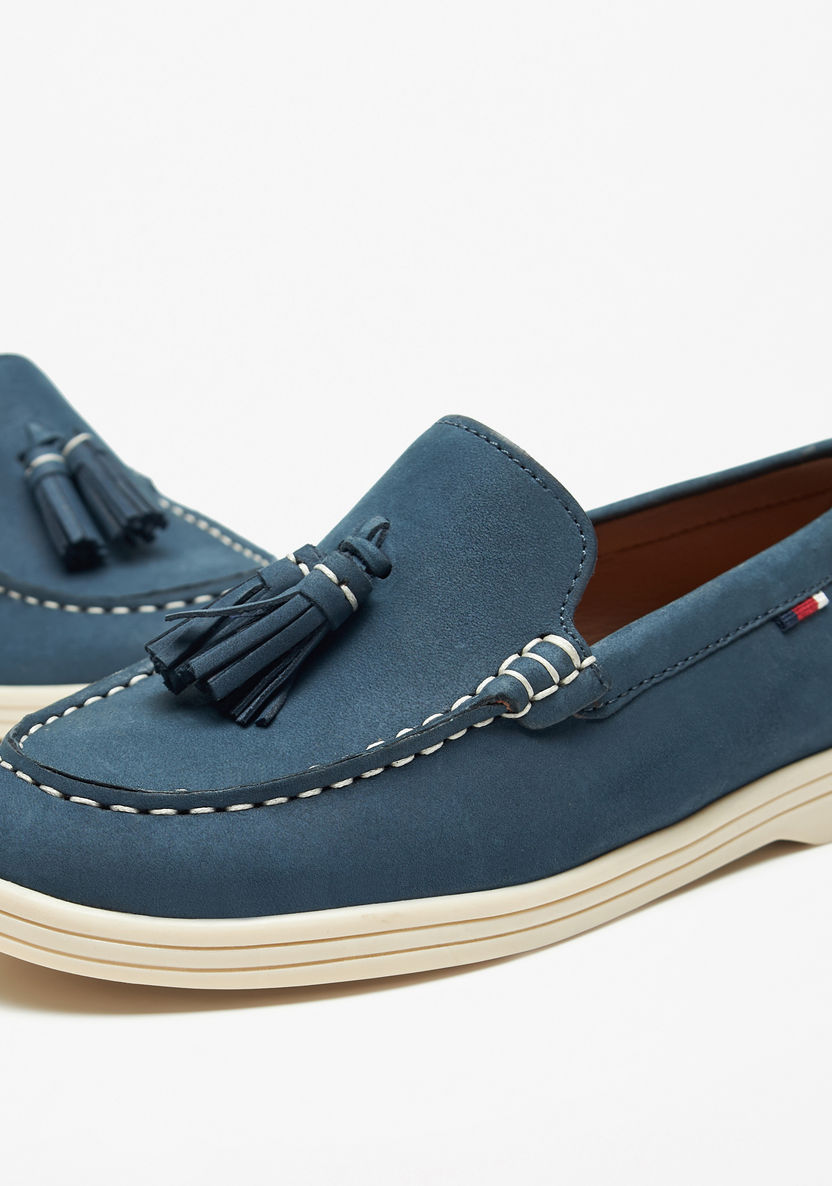 Mister Duchini Slip-On Moccasins with Tassels-Boy%27s Casual Shoes-image-4