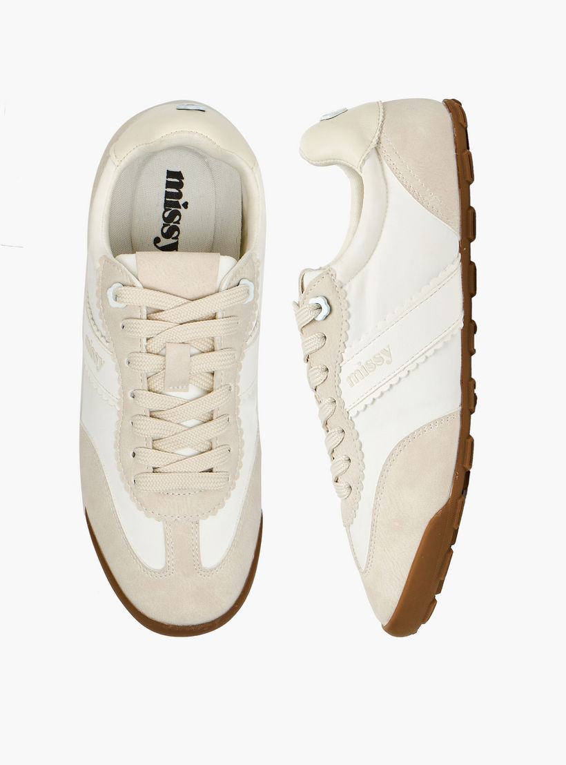 Missy Women Scallop Trim Lace-Up Ankle Sneakers-women-shoes-sneakers-image-1