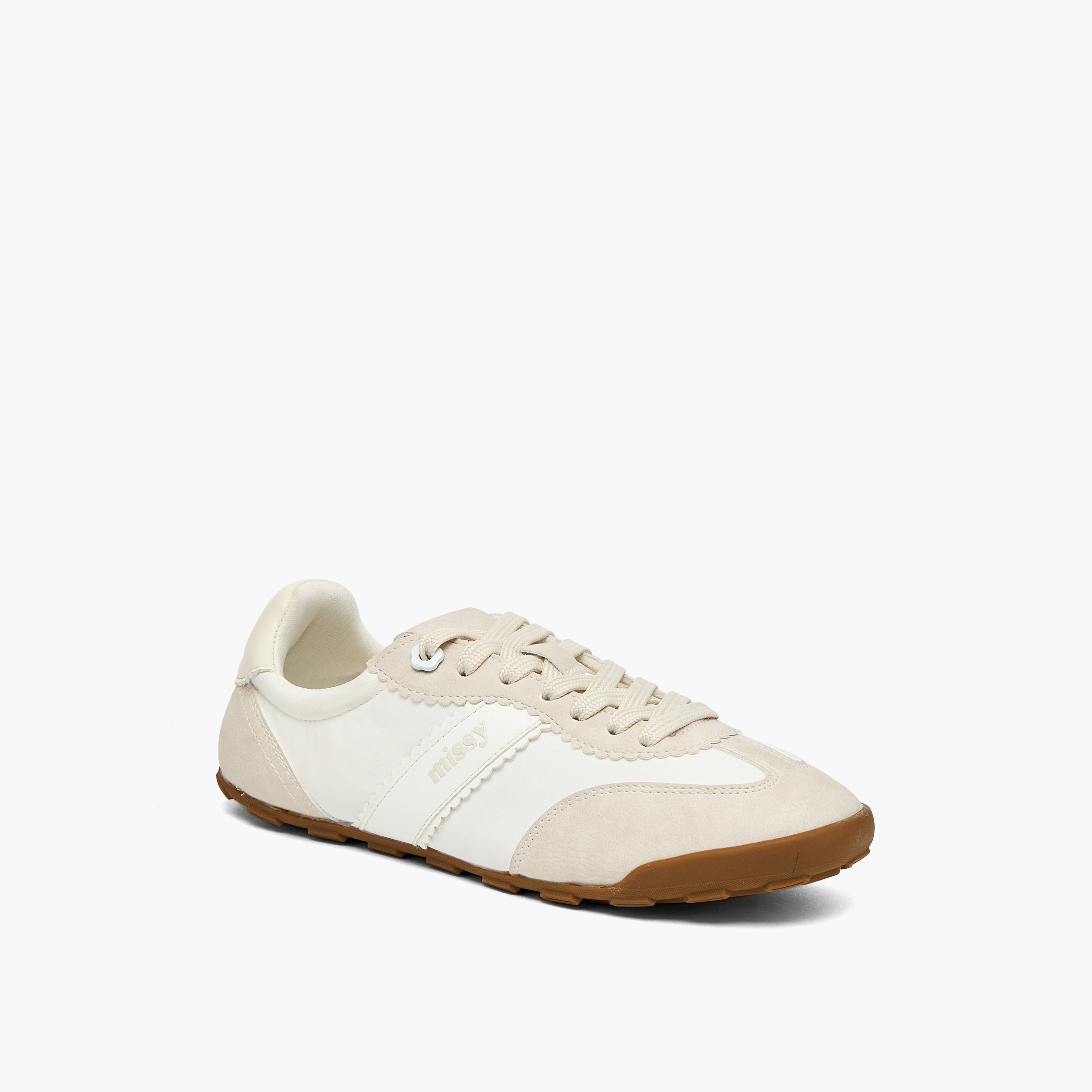 Missy Women Scallop Trim Lace-Up Ankle Sneakers-women-shoes-sneakers-image-2