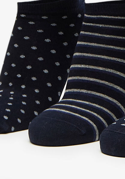 Assorted Ankle Length Socks - Set of 5-Men%27s Socks-image-2
