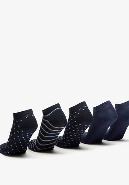 Assorted Ankle Length Socks - Set of 5-Men%27s Socks-image-3
