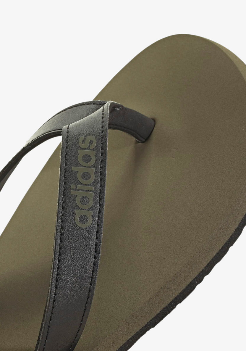 Adidas Men's Logo Print Thong Slippers-Men%27s Flip Flops & Beach Slippers-image-6