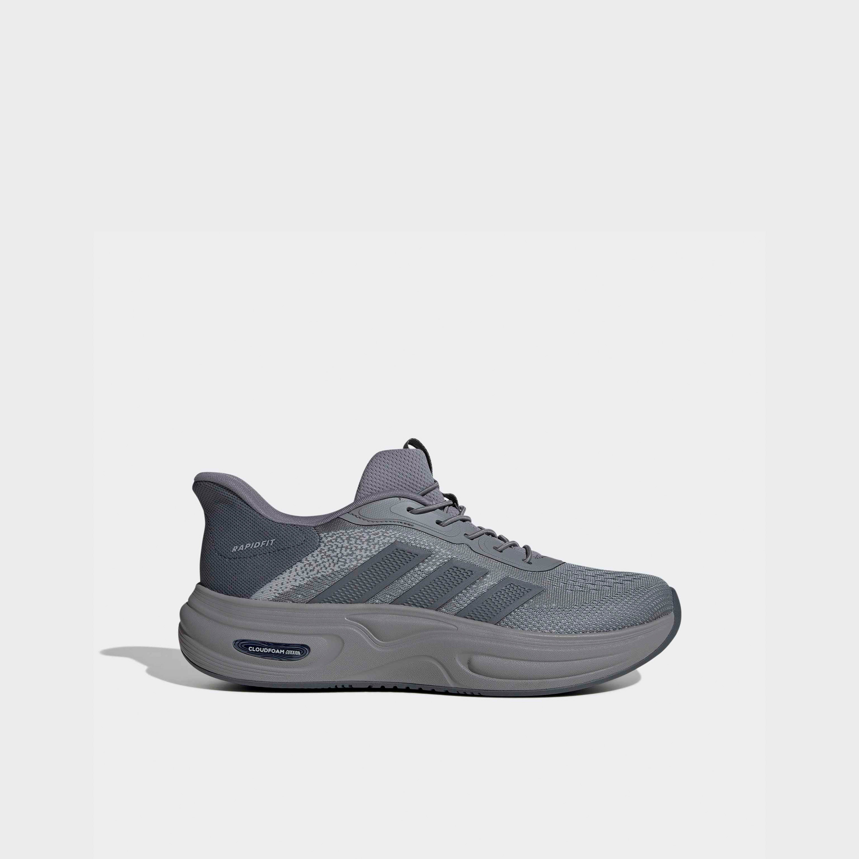 Adidas Men Cloudfoam Cuxxion Rapidfit Lace-Up Running Shoes-sports-men-shoes-image-2