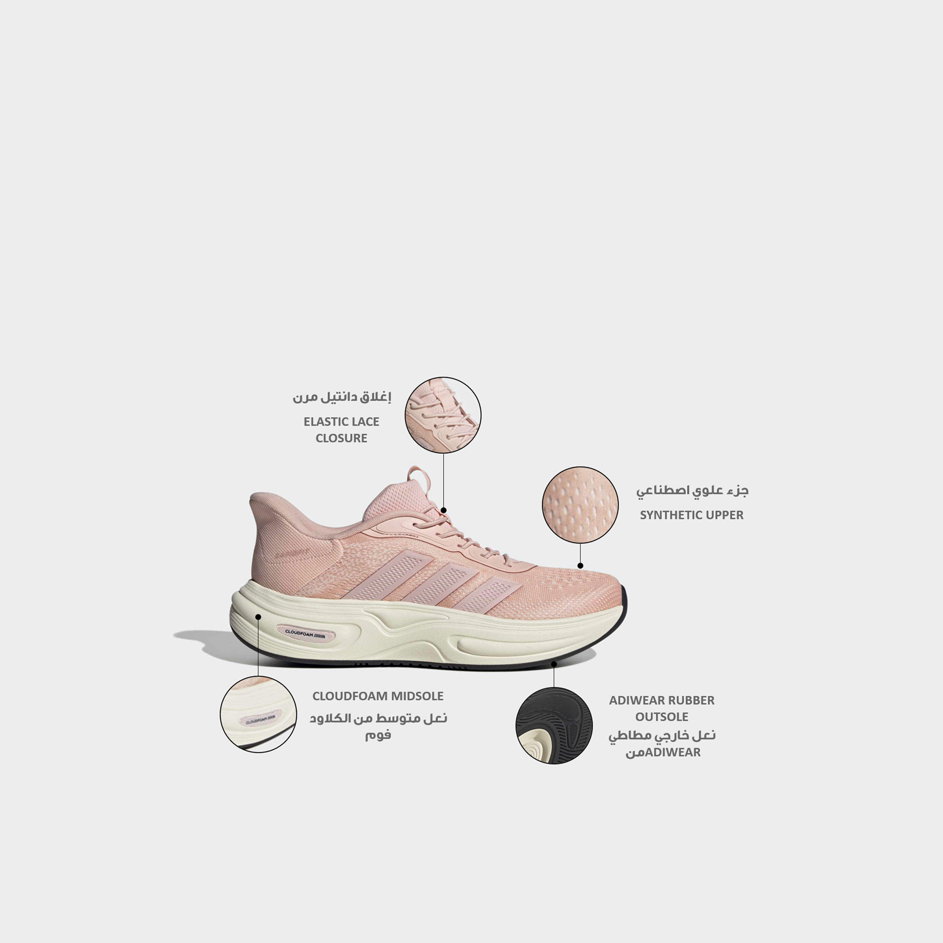Adidas Women Cloudfoam Cuxxion-Rapidfit Lace-Up Sports Shoes-sports-women-shoes-image-2