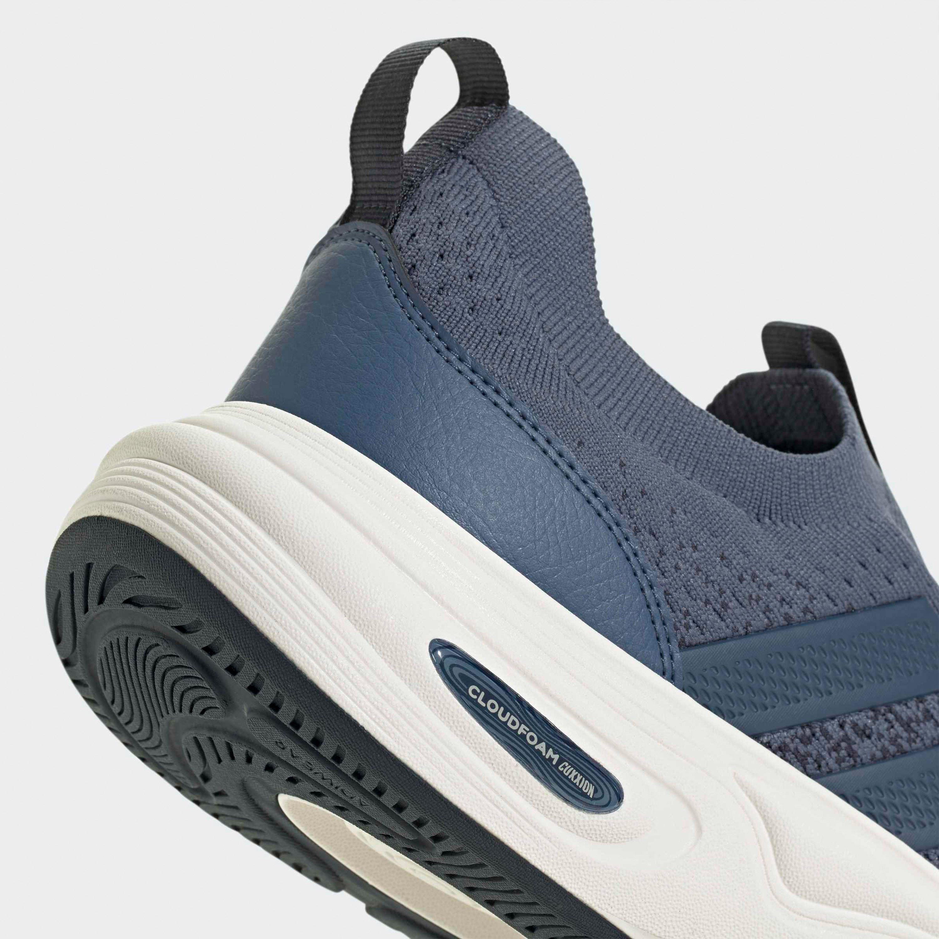 Adidas Men Cloudfoam Cuxxion Sock Slip-On Ankle Sneakers-sports-men-shoes-image-5