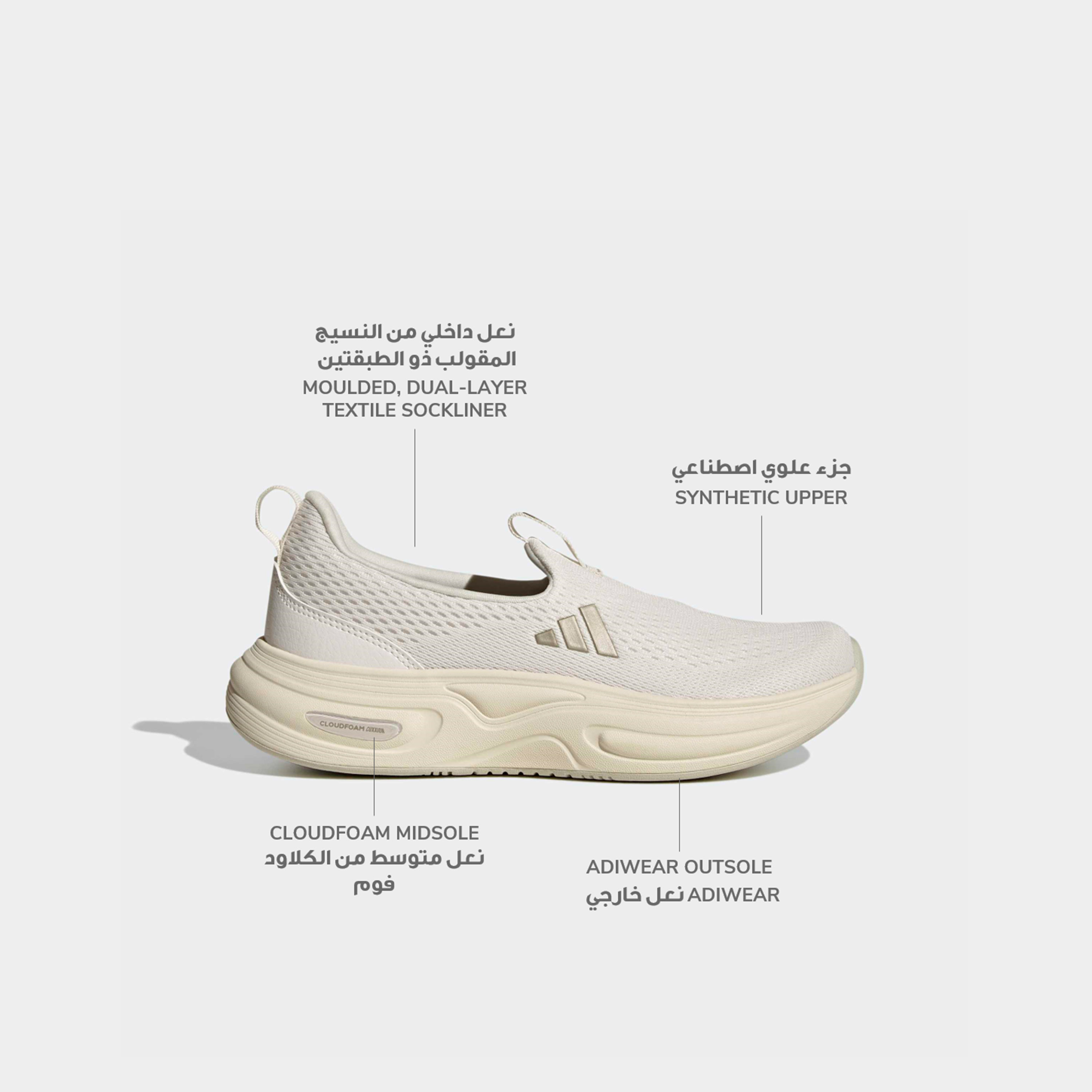 Adidas Women Cloudfoam Cuxxion Slip-On Ankle Sneakers-sports-women-shoes-image-2