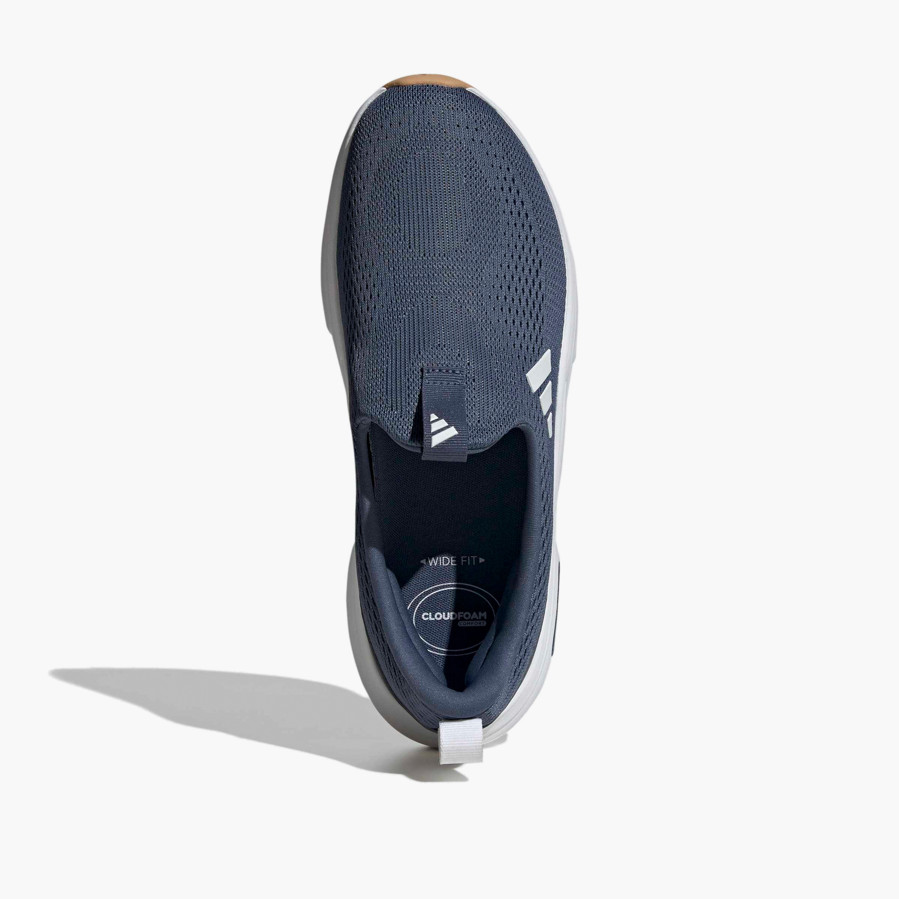 Adidas Men Cloudfoam Cuxxion - Lounge Slip-On Sneakers-sports-men-shoes-image-4