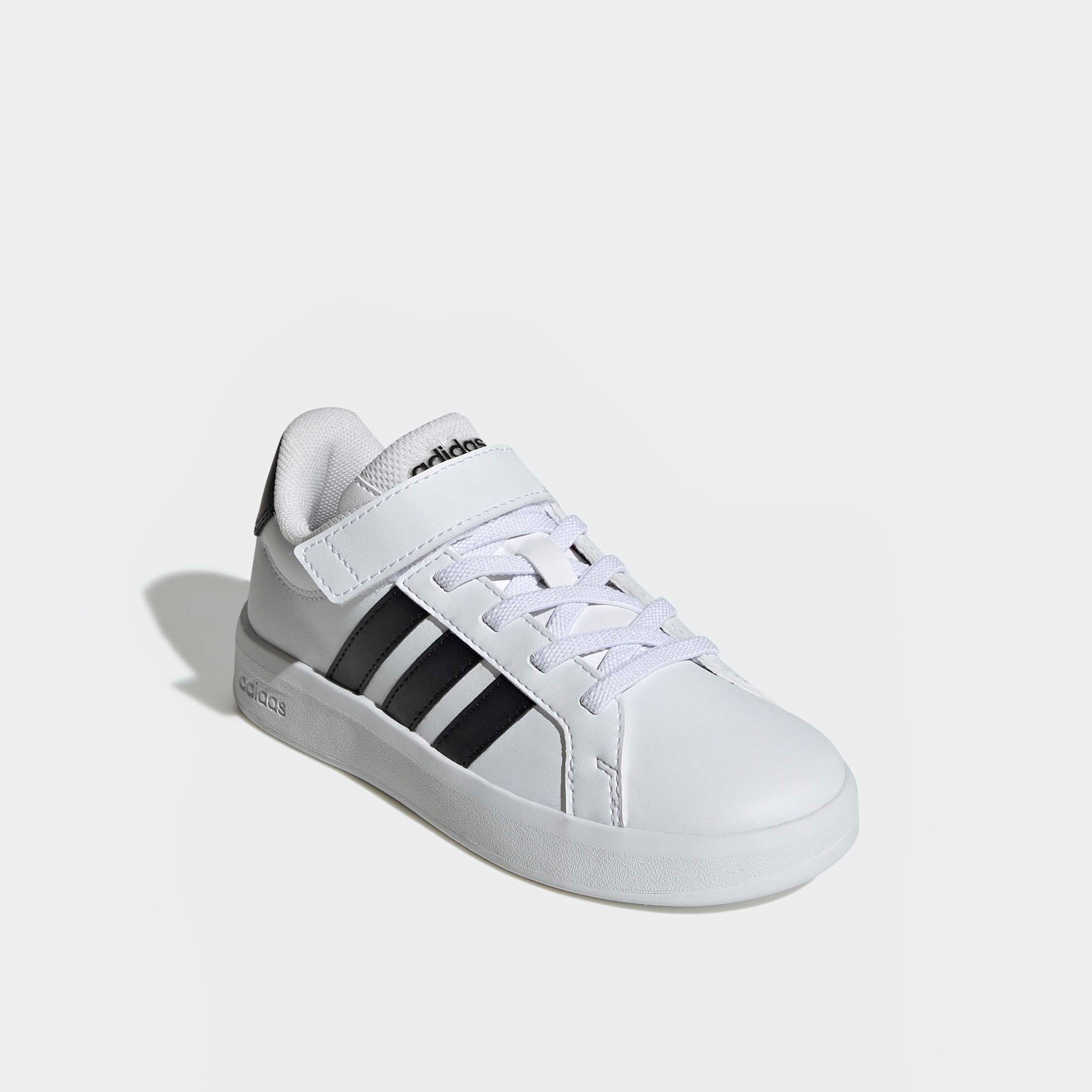 حذاء سنيكرز بشريط إغلاق لاصق جراند كورت 00s إي إل للأولاد من أديداس-girls-shoes-sneakers-image-1