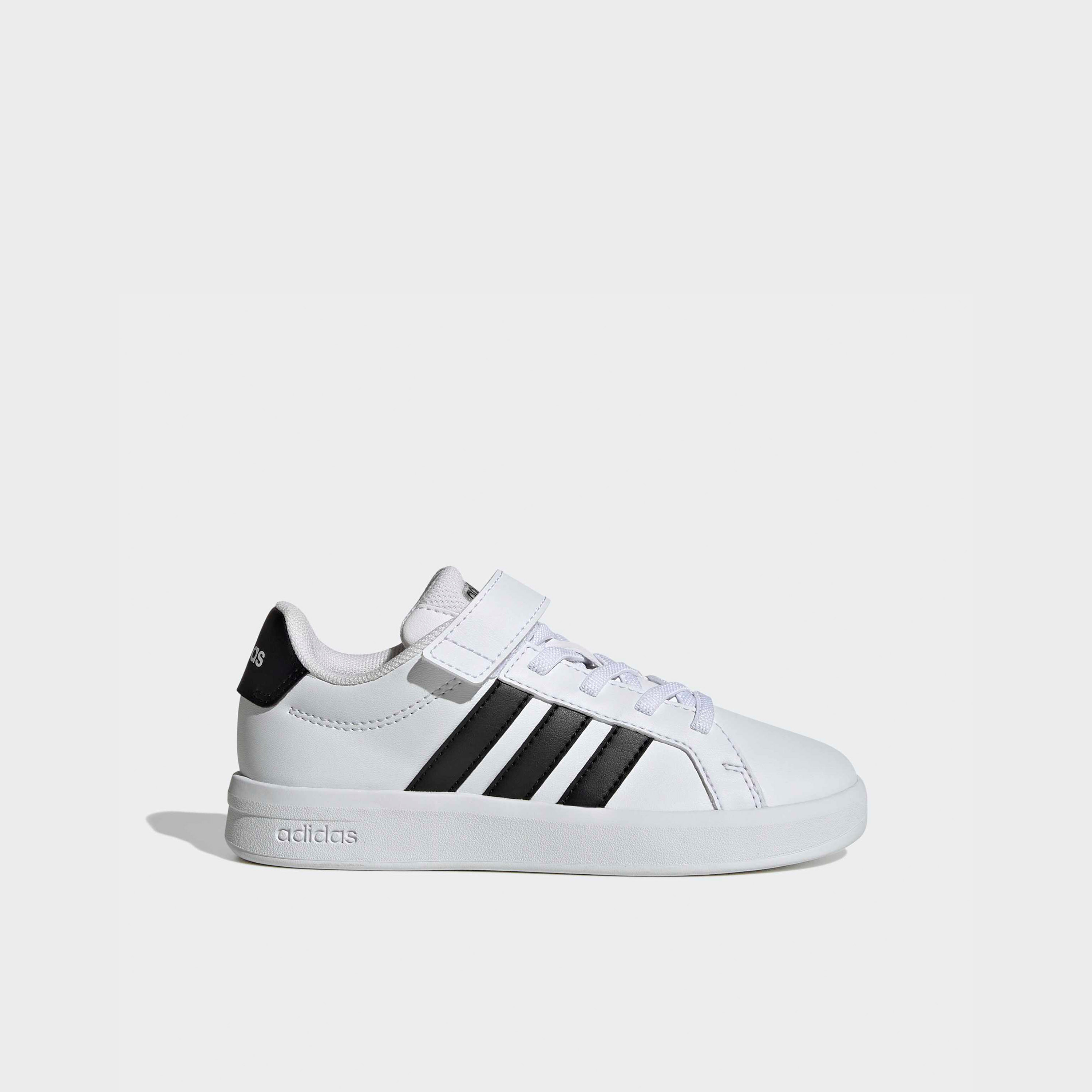 حذاء سنيكرز بشريط لاصق للكاحل جراند كورت 3.0 إي إل للأطفال من أديداس-girls-shoes-sneakers-image-2