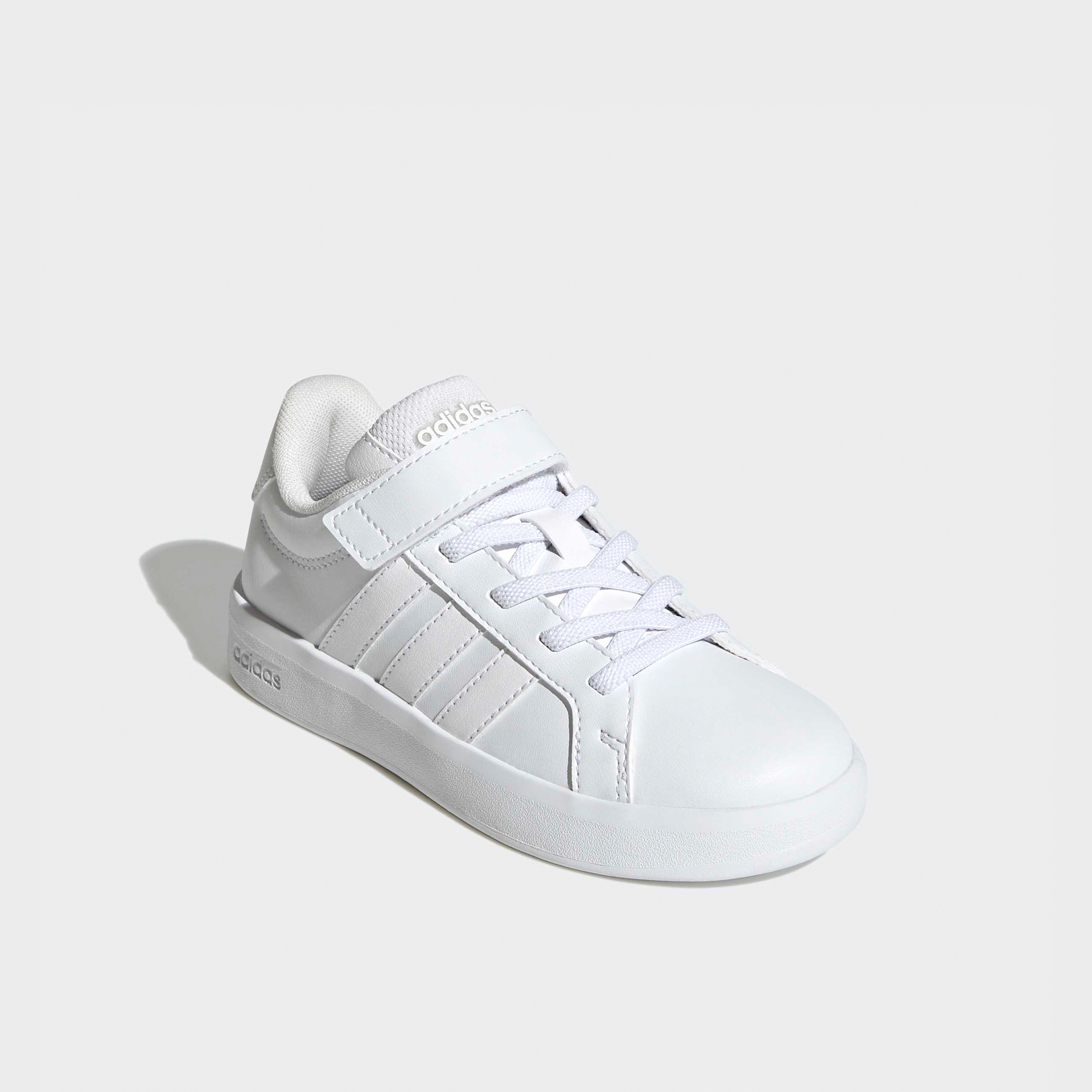حذاء سنيكرز كاحل بشريط إغلاق جراند كورت 3.0 للأطفال من أديداس-girls-shoes-sneakers-image-1