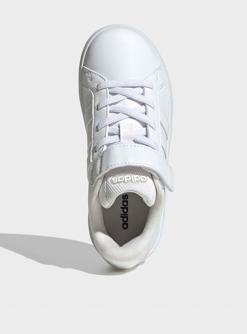 حذاء سنيكرز كاحل بشريط إغلاق جراند كورت 3.0 للأطفال من أديداس-girls-shoes-sneakers-image-3