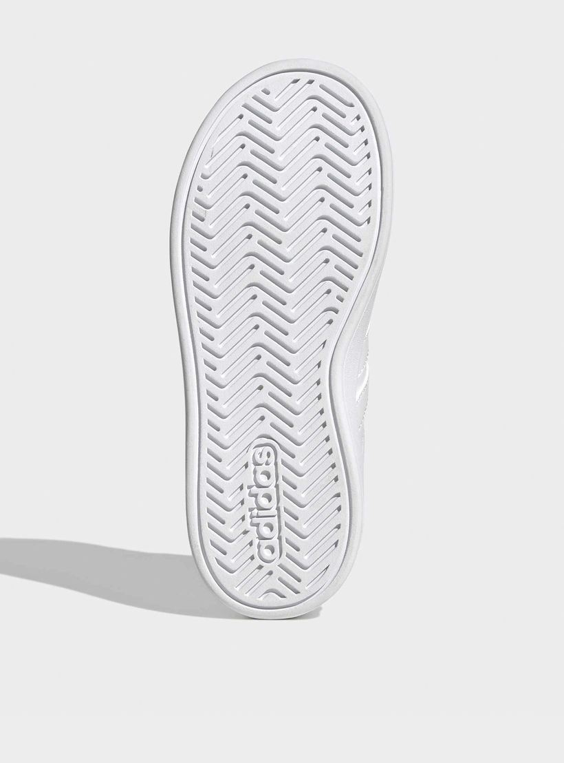 حذاء سنيكرز كاحل بشريط إغلاق جراند كورت 3.0 للأطفال من أديداس-girls-shoes-sneakers-image-4
