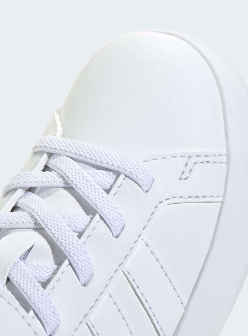حذاء سنيكرز كاحل بشريط إغلاق جراند كورت 3.0 للأطفال من أديداس-girls-shoes-sneakers-image-6