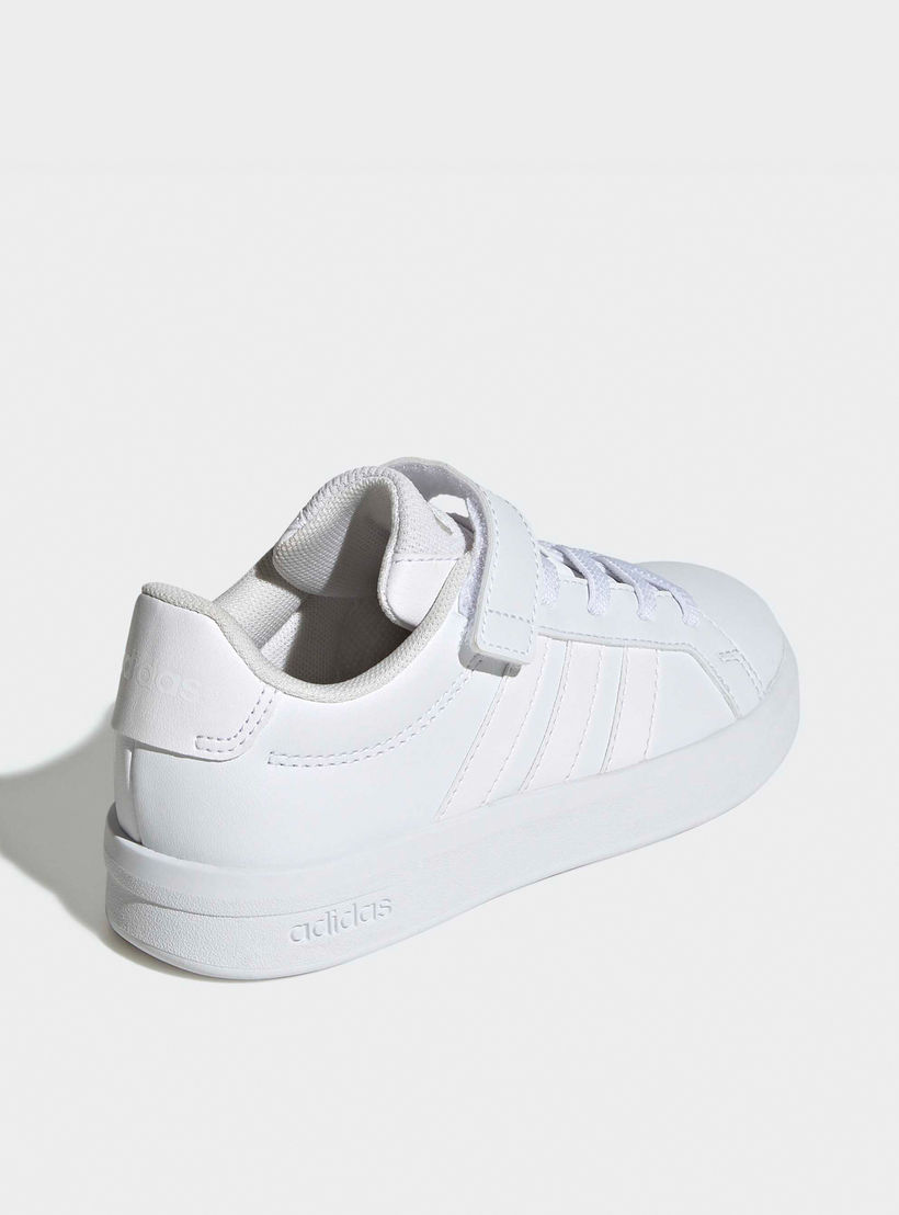 حذاء سنيكرز كاحل بشريط إغلاق جراند كورت 3.0 للأطفال من أديداس-girls-shoes-sneakers-image-7