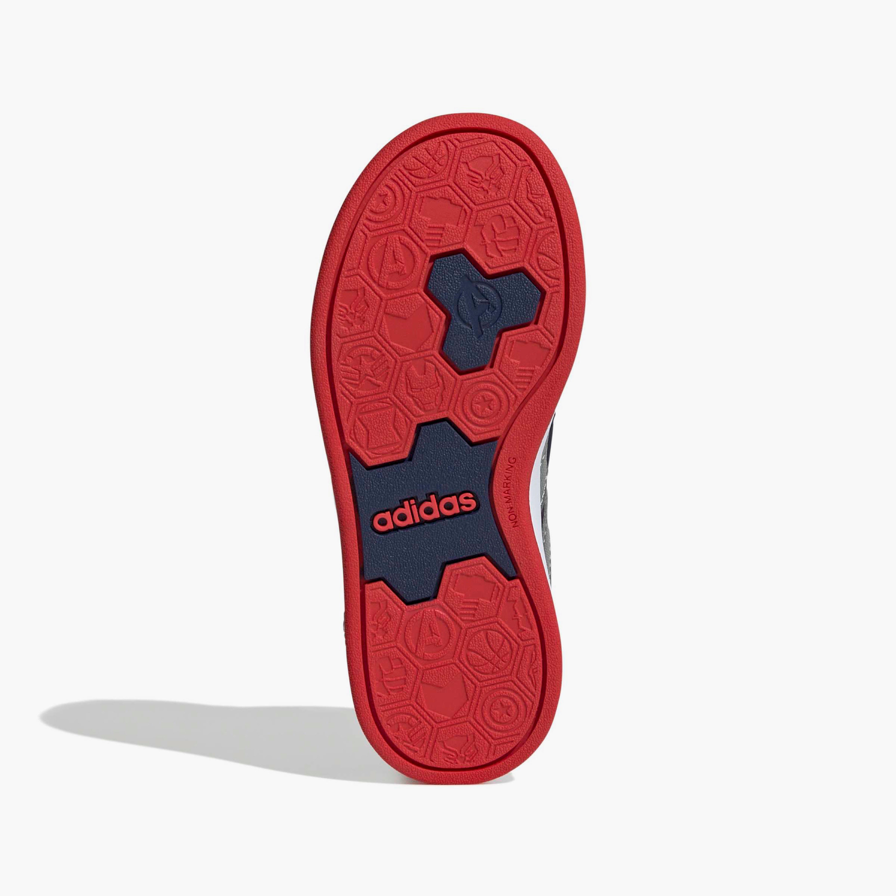 Adidas Boys GRAND COURT CAPT AMERICA EL Hook & Loop Sneakers-boys-shoes-sneakers-image-4