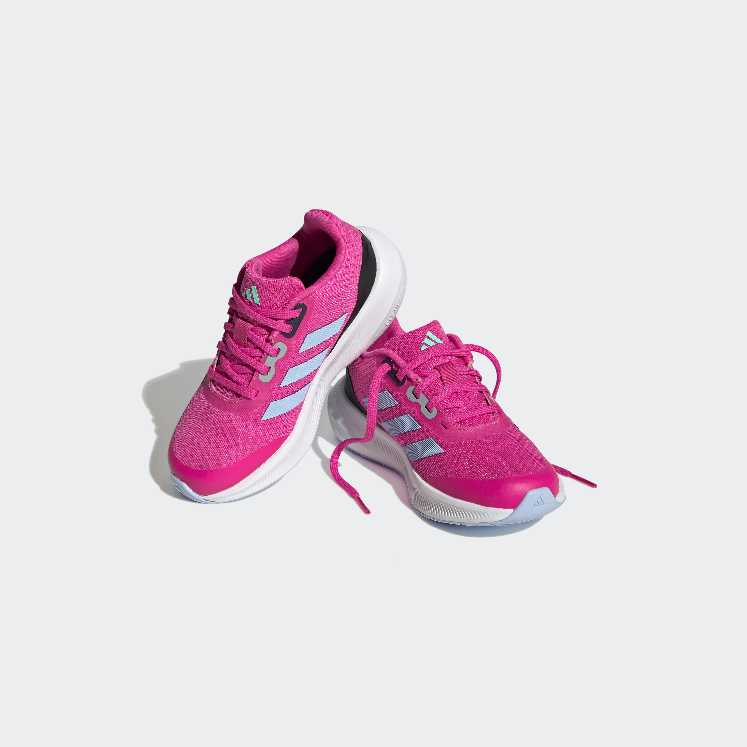 حذاء جري رن فالكون 3 برباط للبنات من أديداس-sports-girls-shoes-image-1