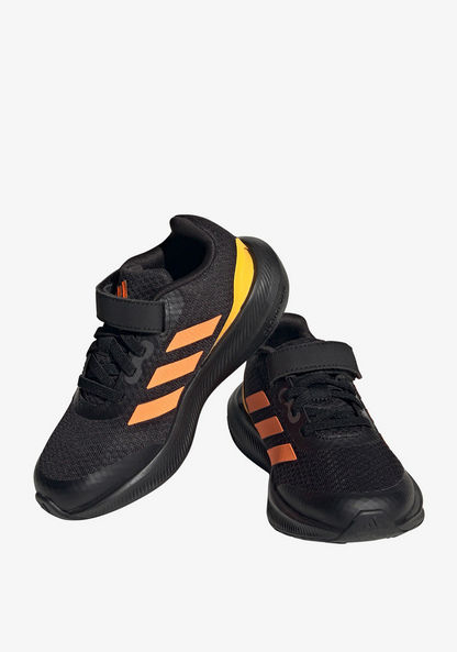 Adidas Boys' Running Shoes with Hook and Loop Closure - RUNFALCON 3.0 EL K-Boy%27s Sports Shoes-image-0