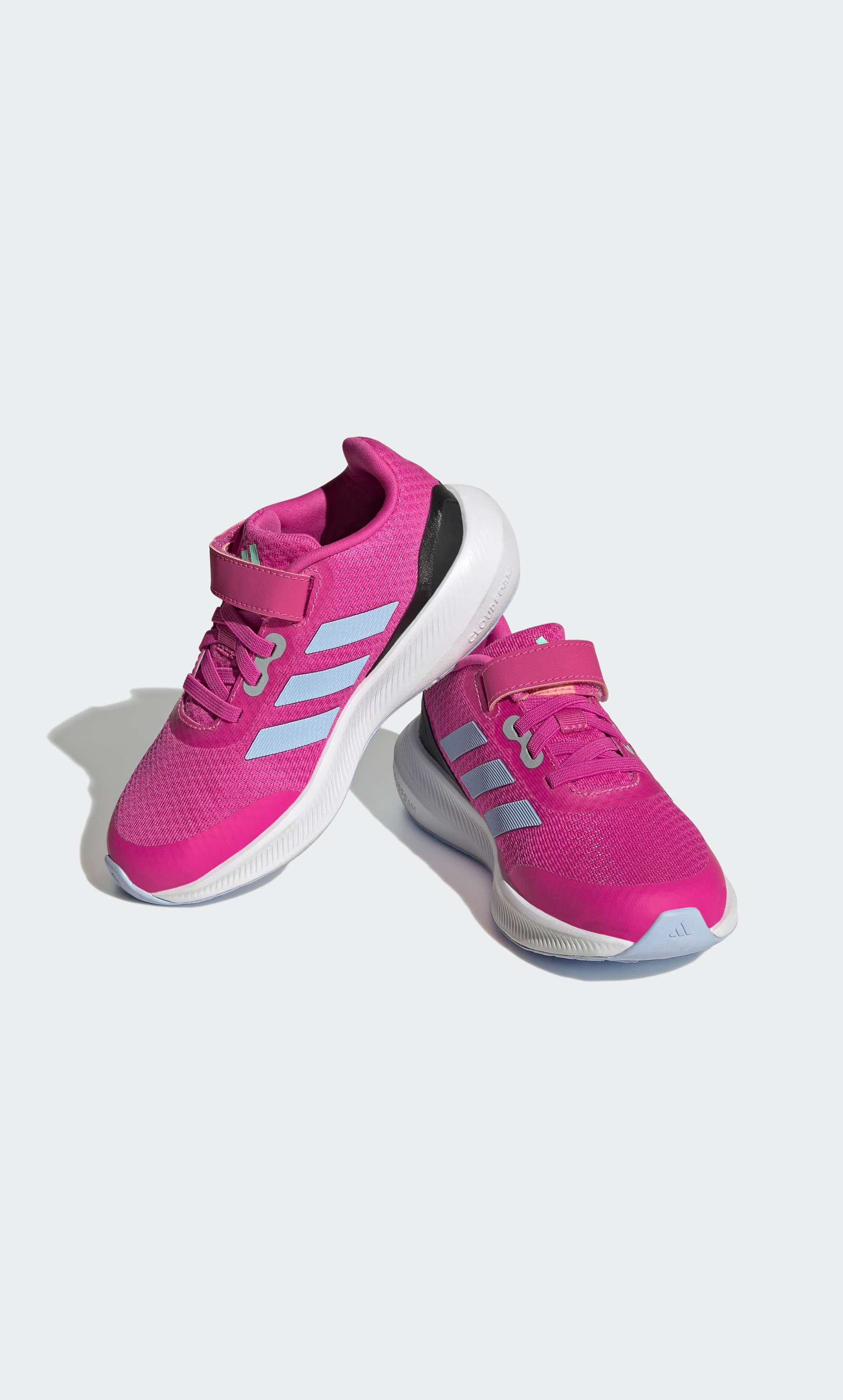 حذاء جري رن فالكون 3.0 بشريط لاصق للبنات من أديداس-sports-girls-shoes-image-1