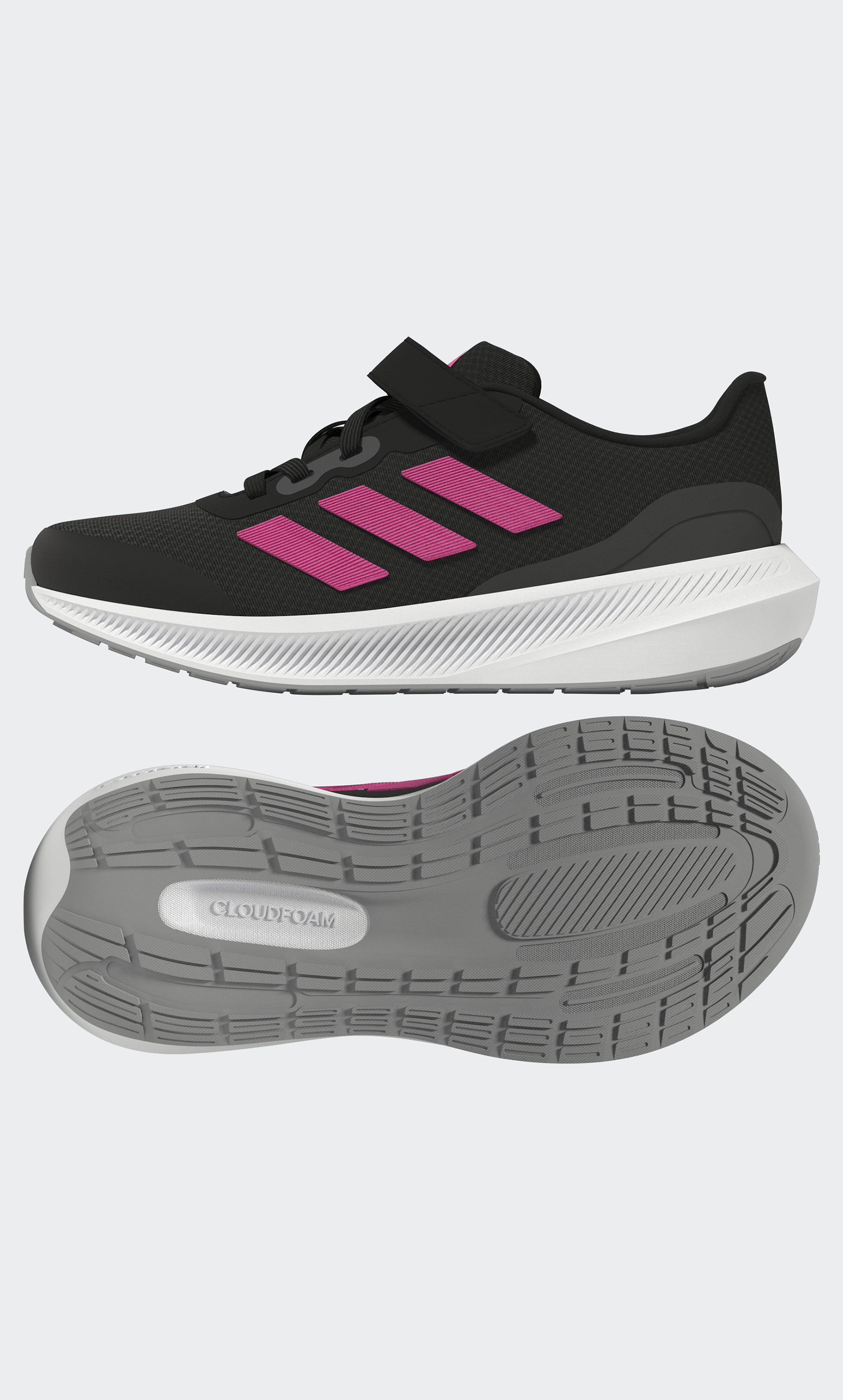 adidas Girls Runfalcon 3.0 Hook & Loop Running Shoes-sports-girls-shoes-image-1