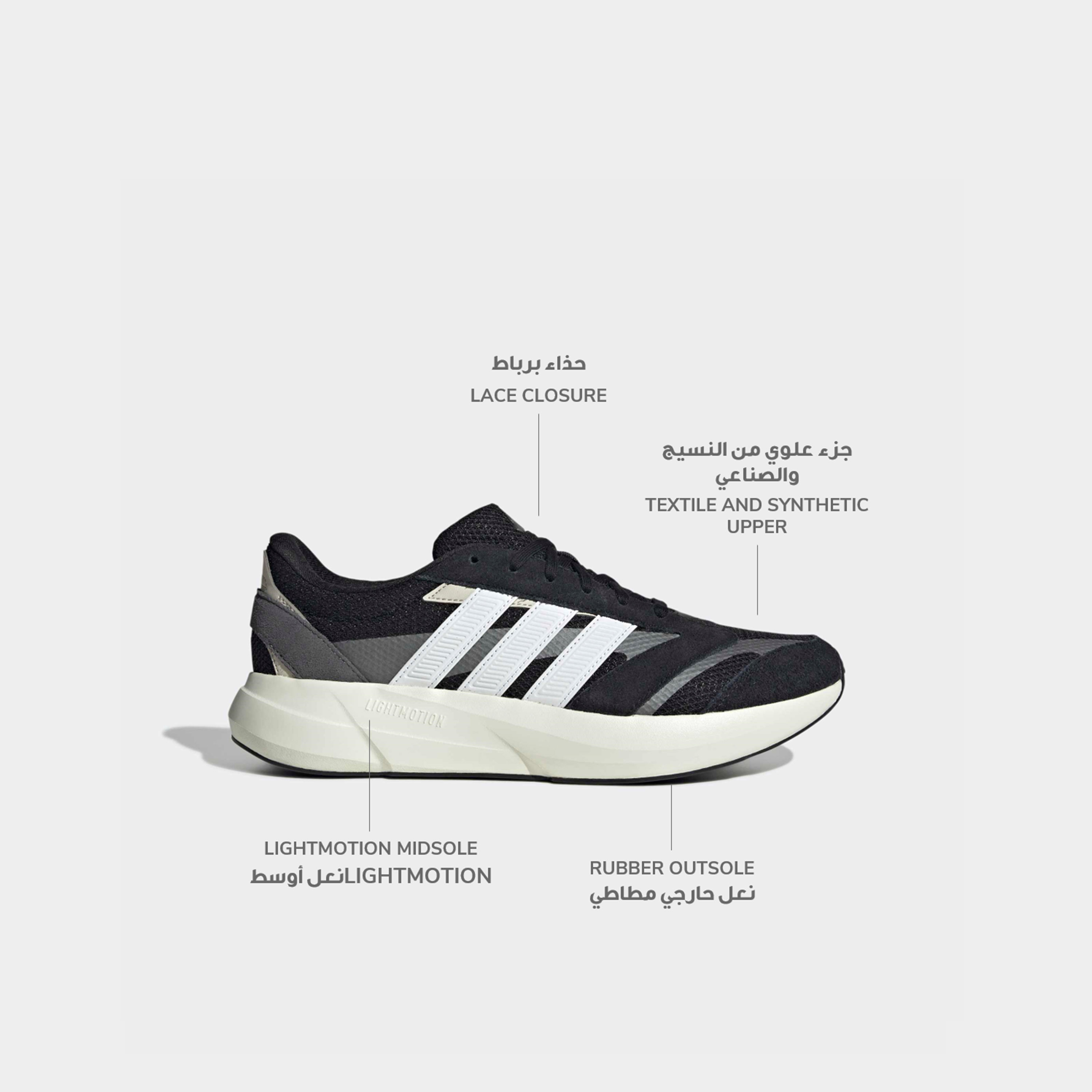 Adidas Men Lightshift 2.0 Lace-Up Ankle Sneakers-sports-men-shoes-image-2